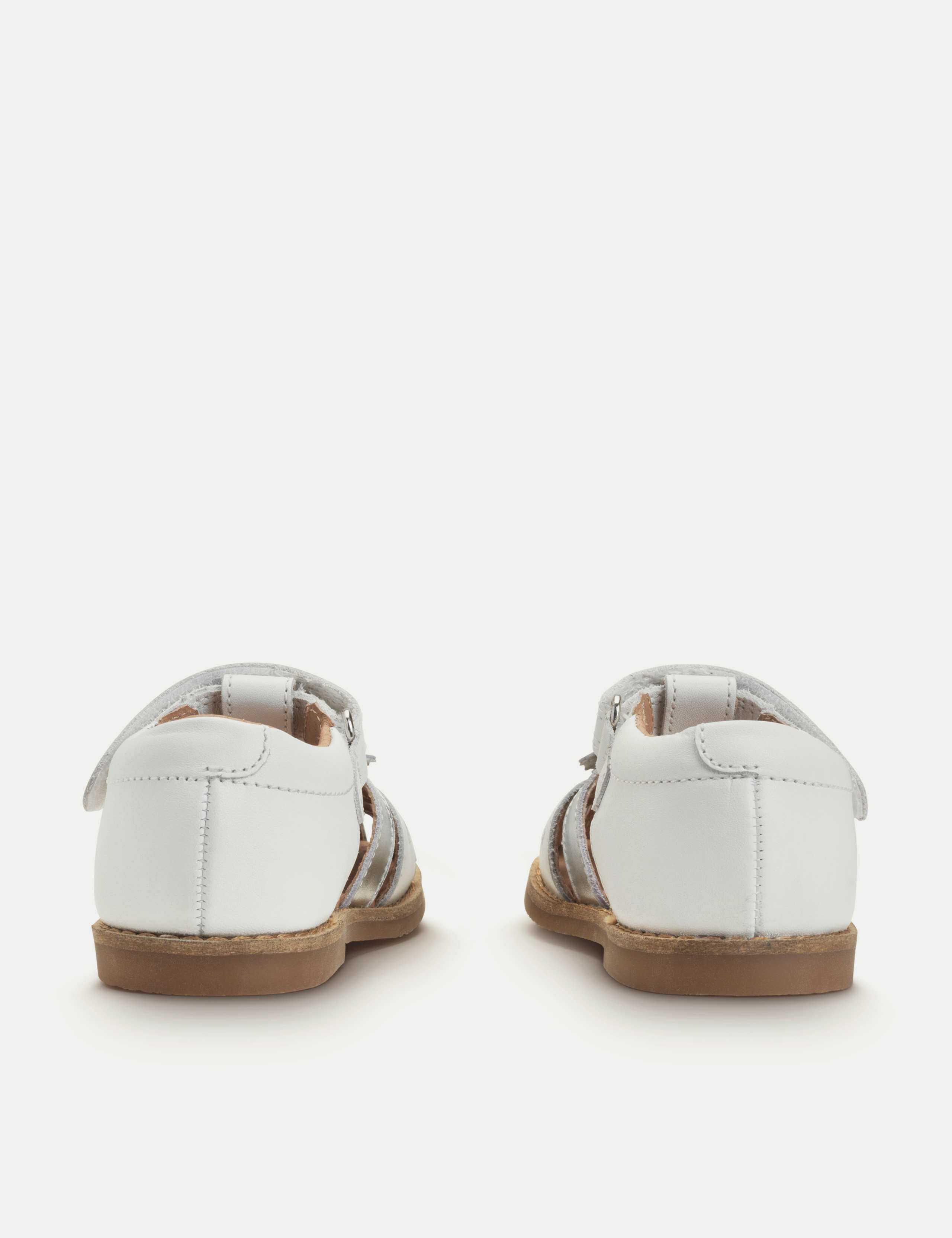 Kids' Schoolwear Leather Riptape Sandals (3 Small - 8 Small) 4 of 6