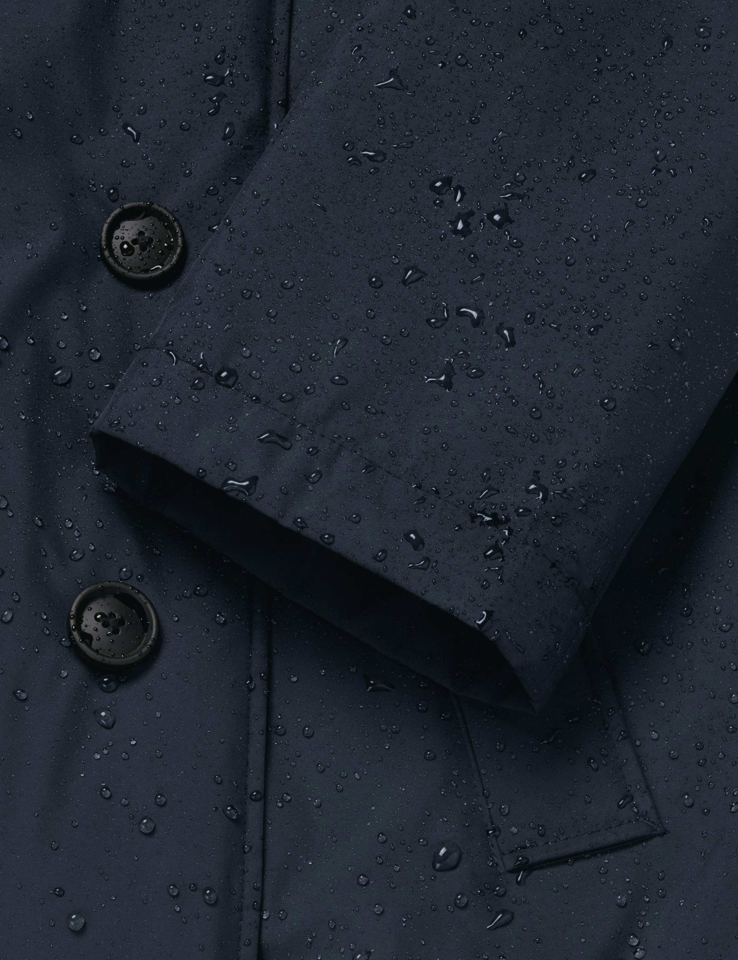 Padded Water Repellent Raincoat 3 of 4