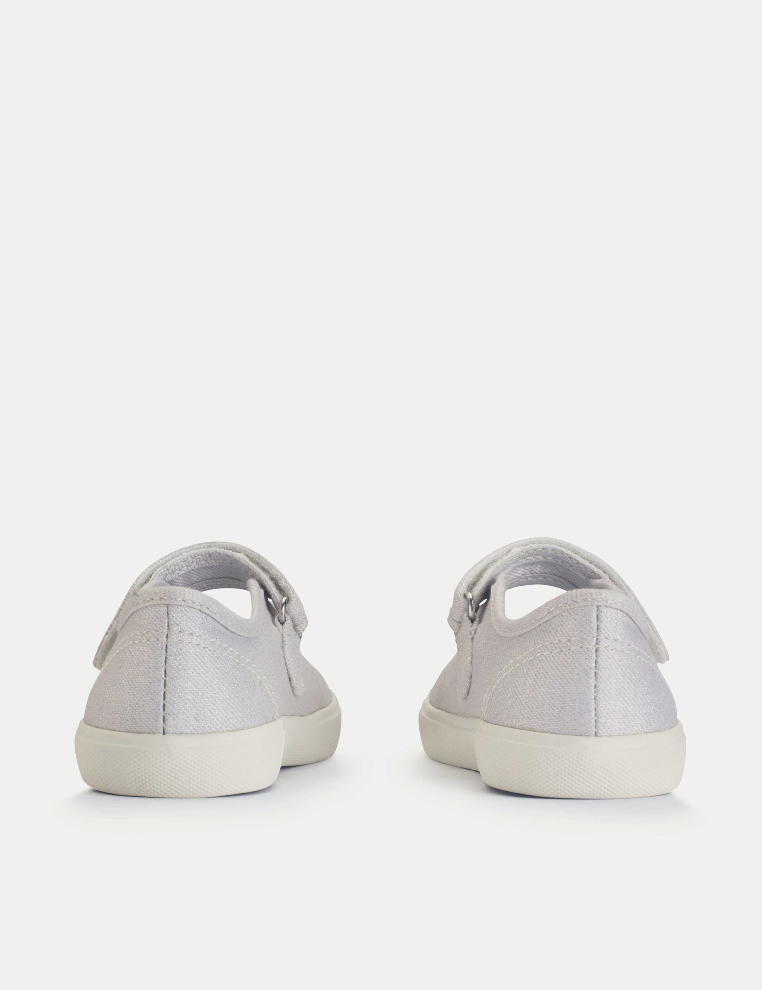 Kids' Canvas Glitter Shoes (6 Small - 1 Large) 4 of 6