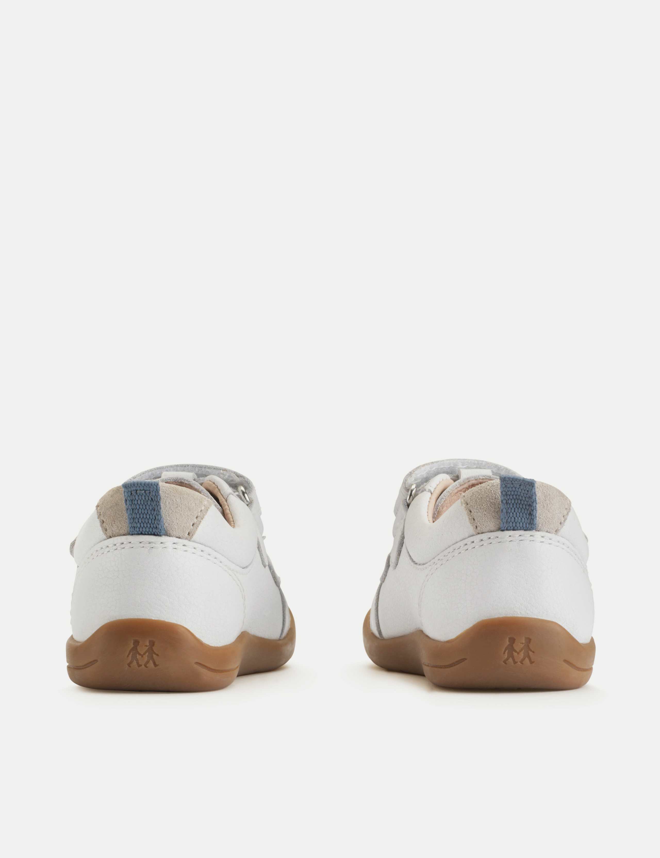 Kids' Leather Riptape Trainers (4 Small - 8 Small) 4 of 6