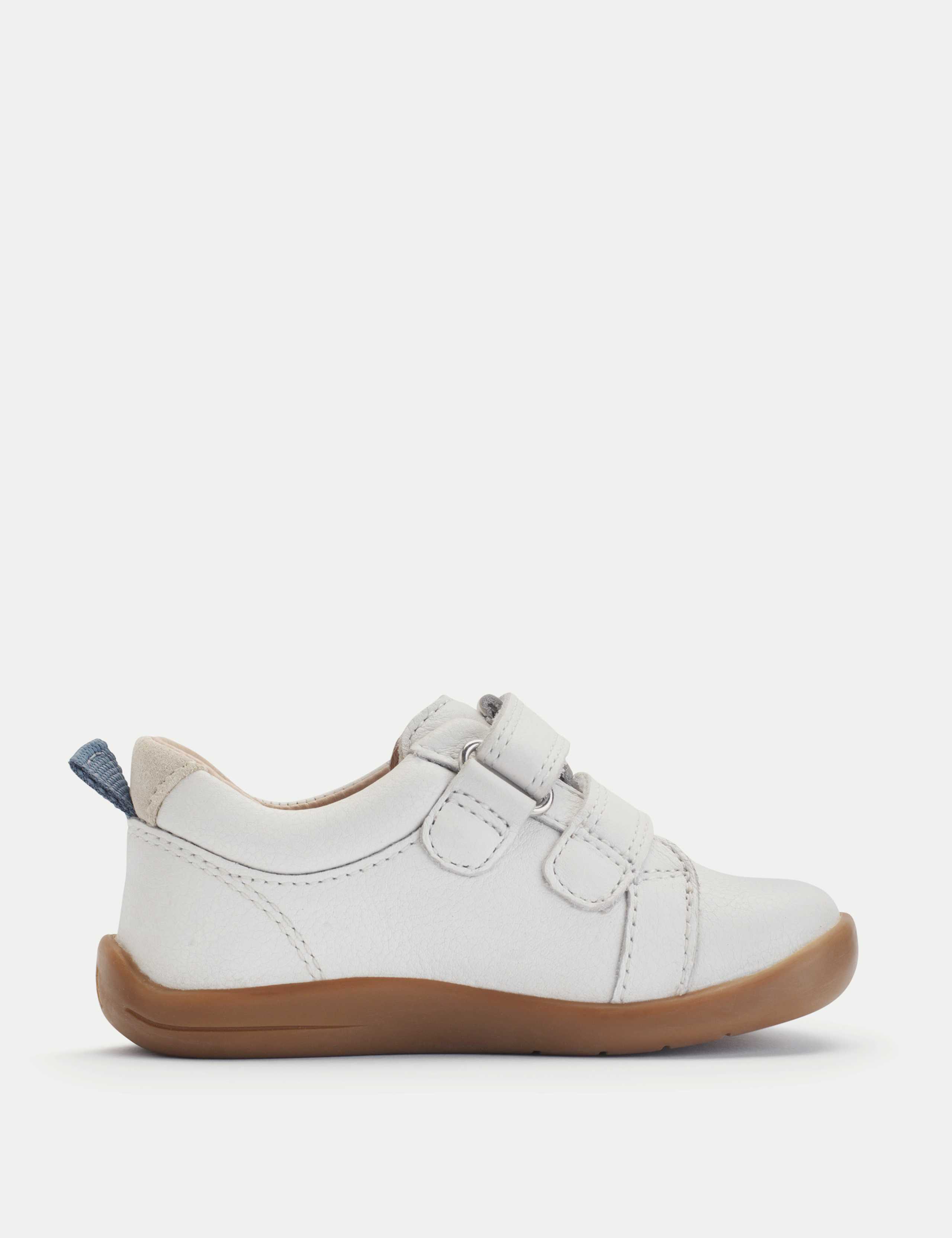 Kids' Leather Riptape Trainers (4 Small - 8 Small) 5 of 6