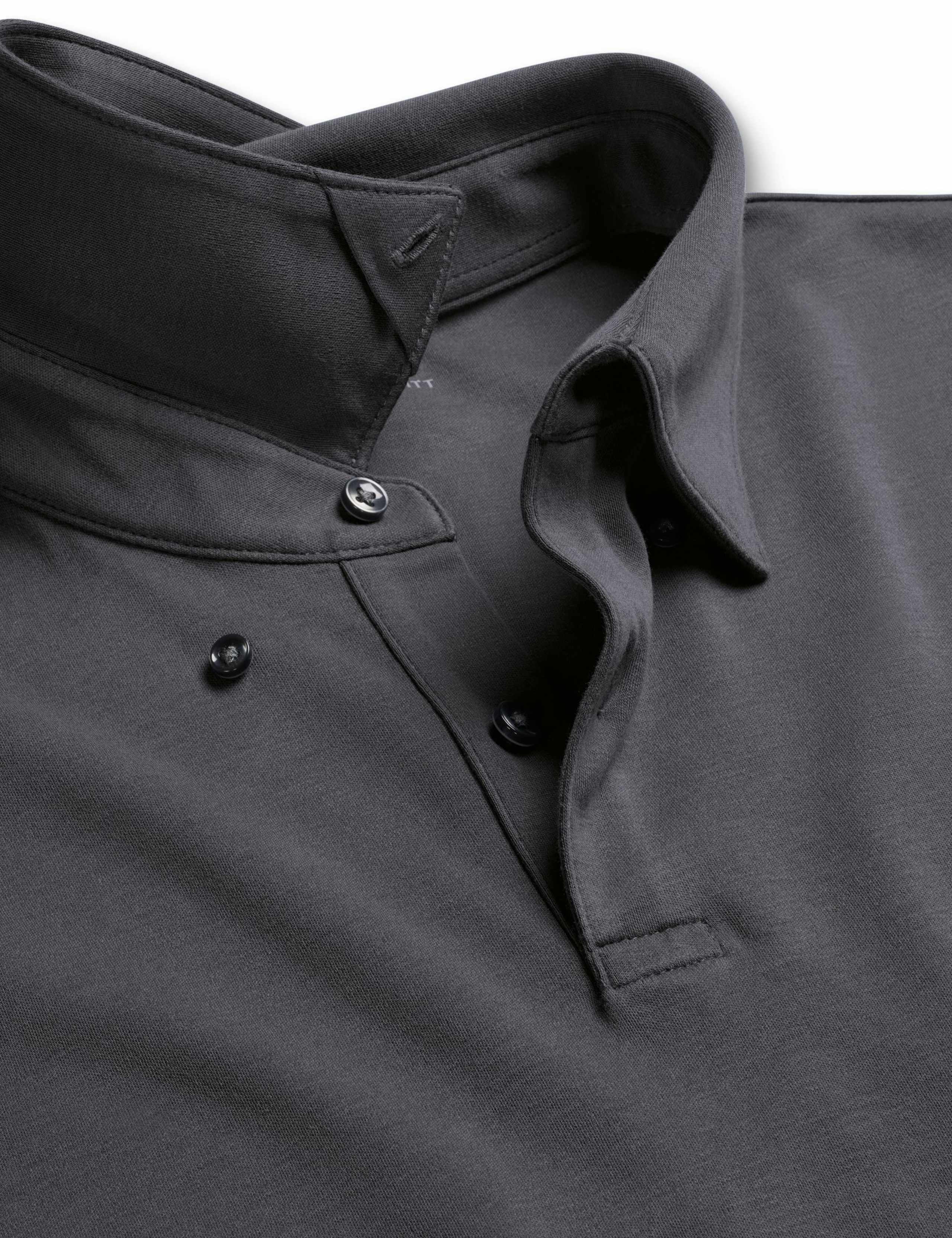 Pure Cotton Long Sleeve Polo Shirt 4 of 6