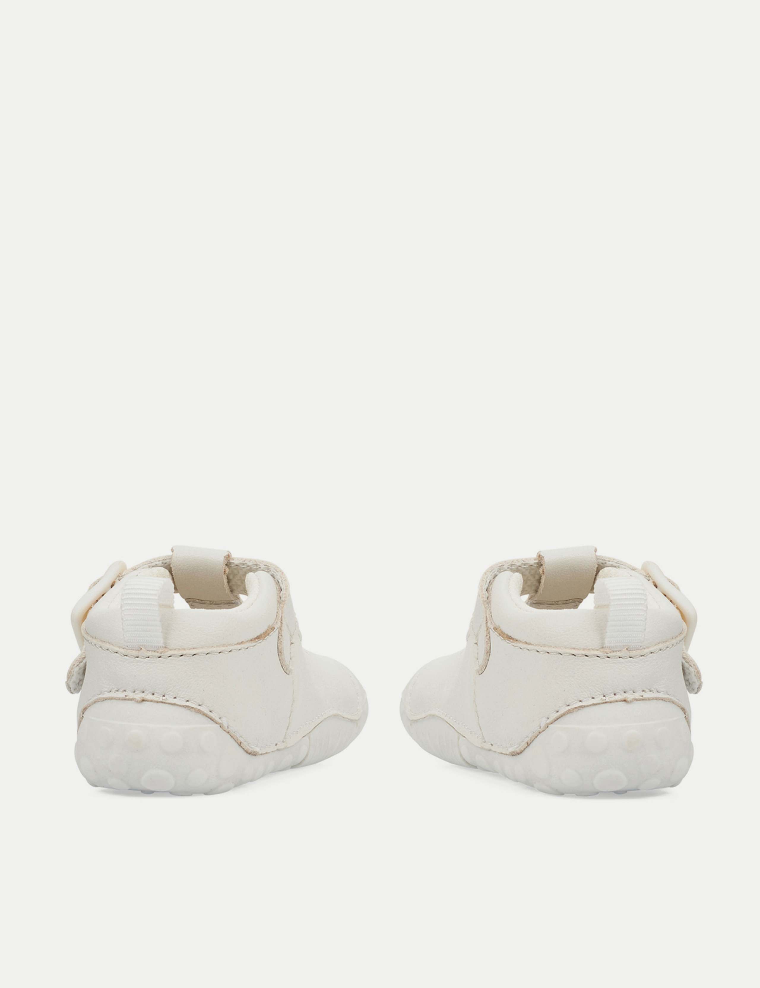 Baby Leather T-Bar Pram Shoes (2 Small - 5 Small) 4 of 6