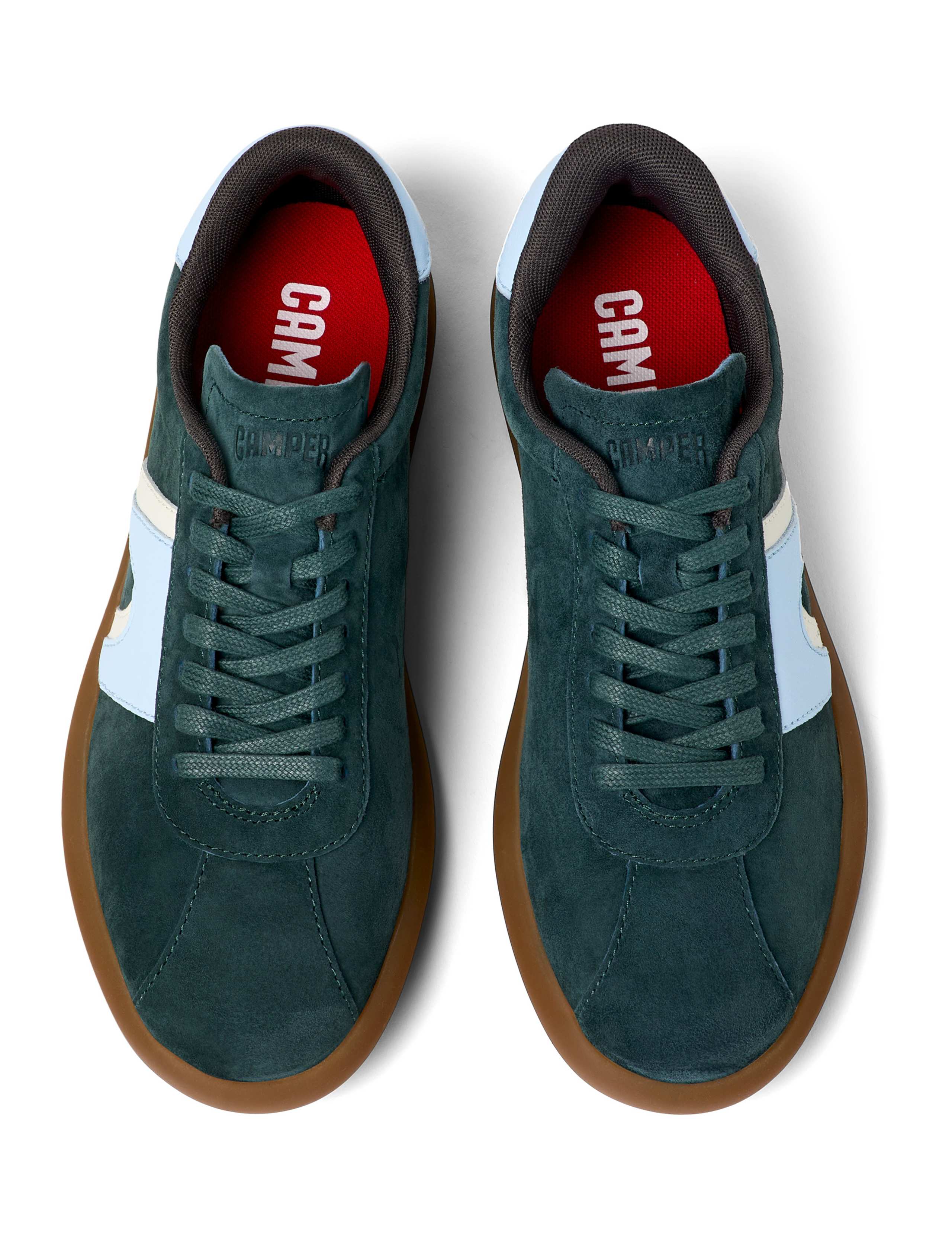 Lace Up Leather Trainers 4 of 5