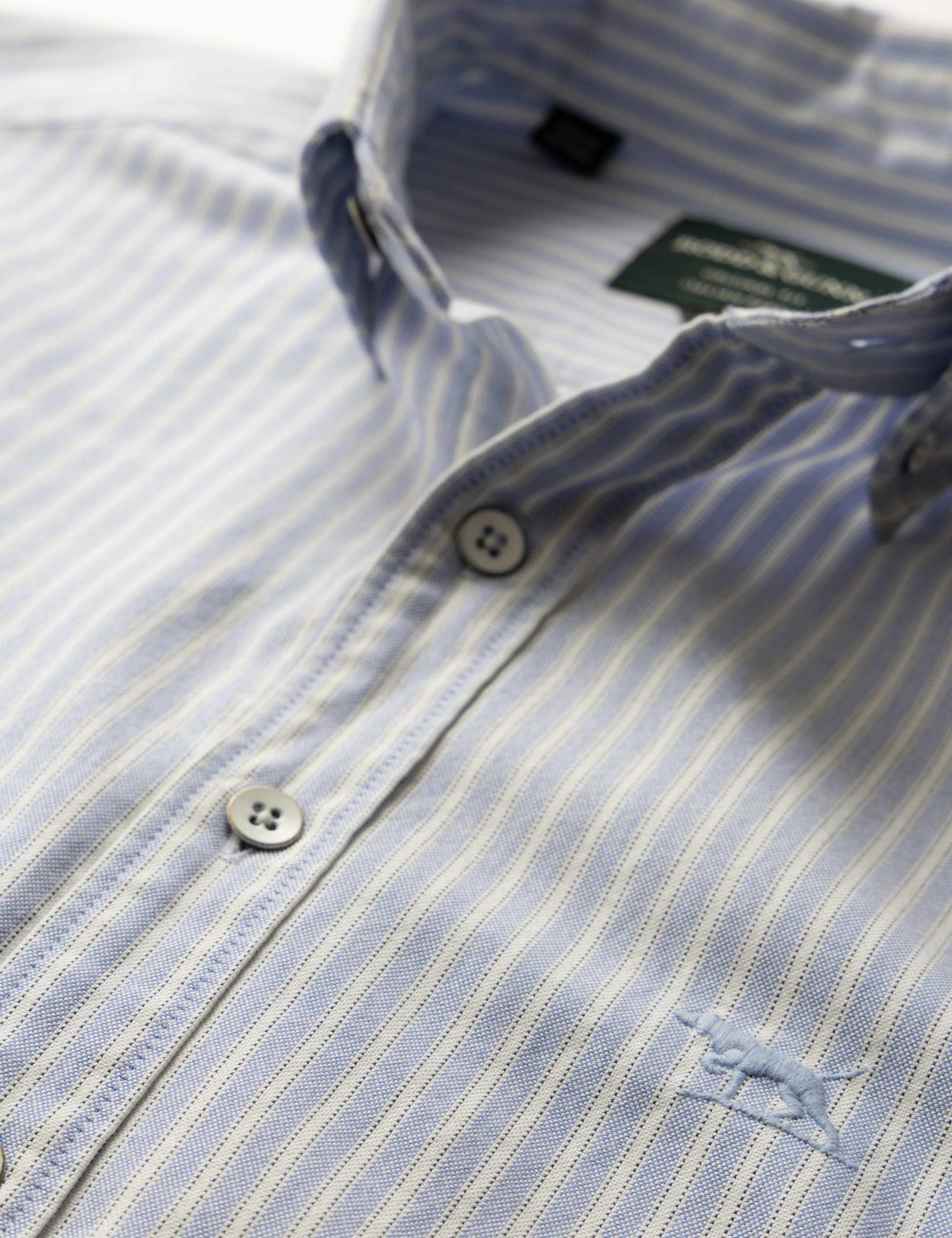 Pure Cotton Striped Oxford Shirt 5 of 5