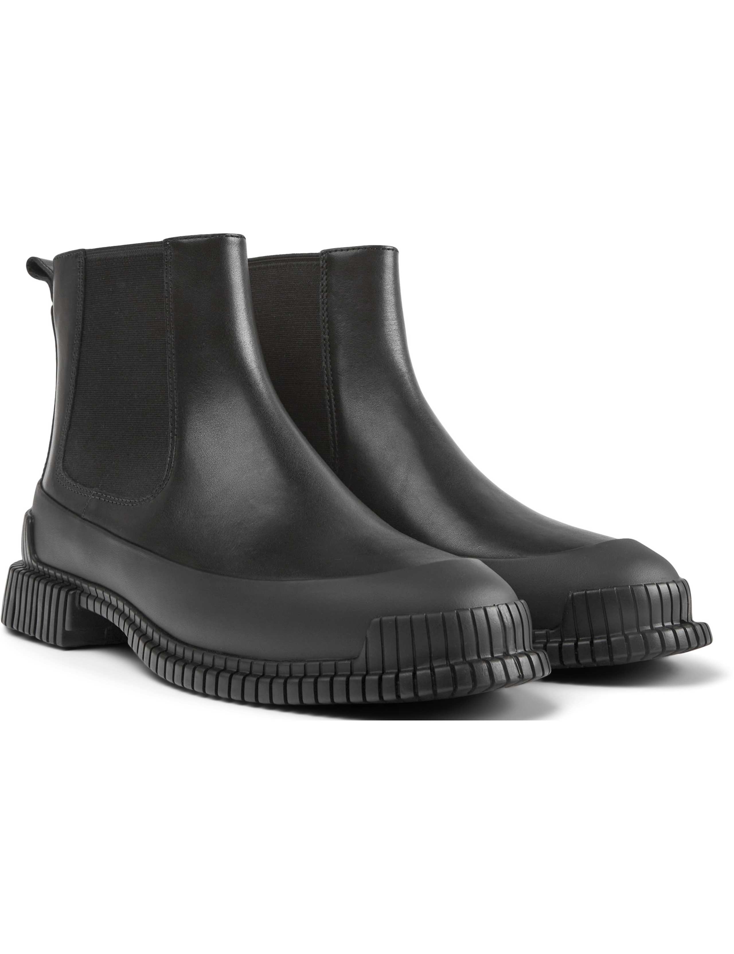 Block Heel Round Toe Ankle Boots 2 of 5