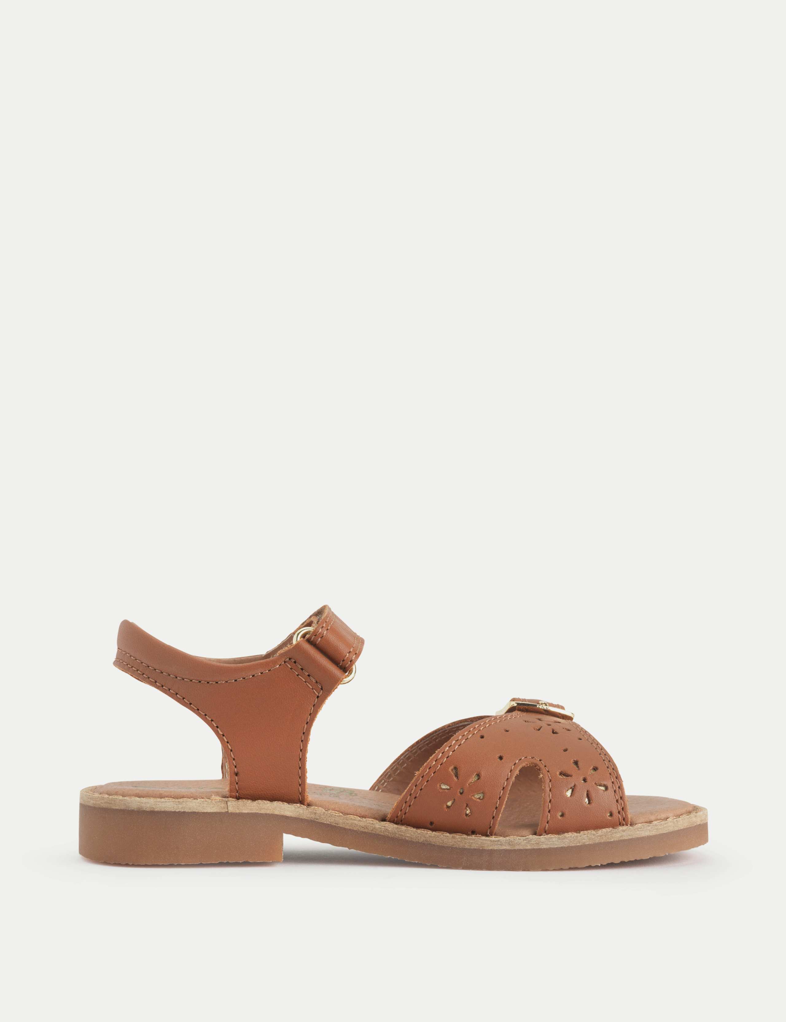 Kids' Schoolwear Leather Riptape Sandals (7 Small - 1½ Large) 5 of 6