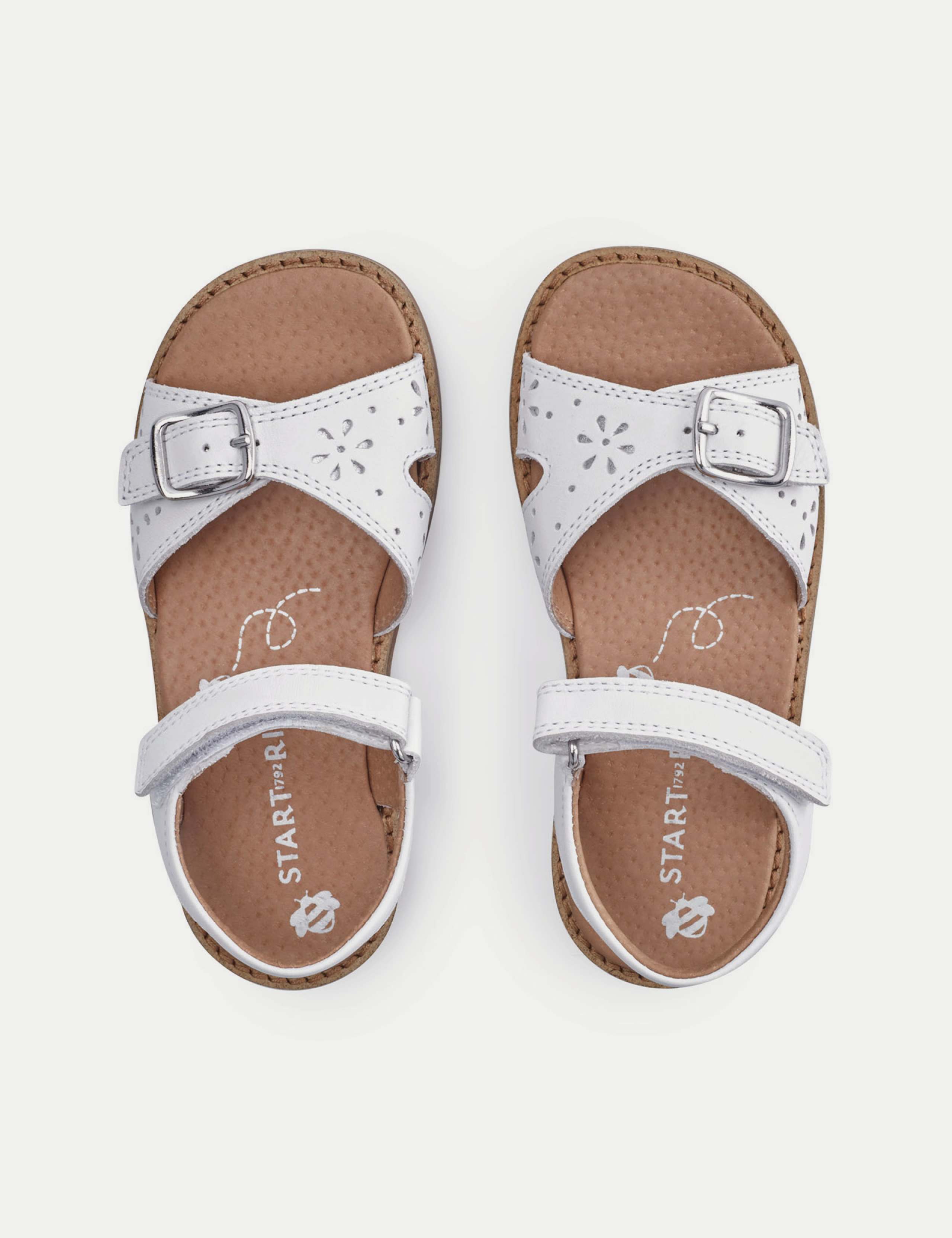 Kids' Schoolwear Leather Riptape Sandals (7 Small - 1½ Large) 2 of 6
