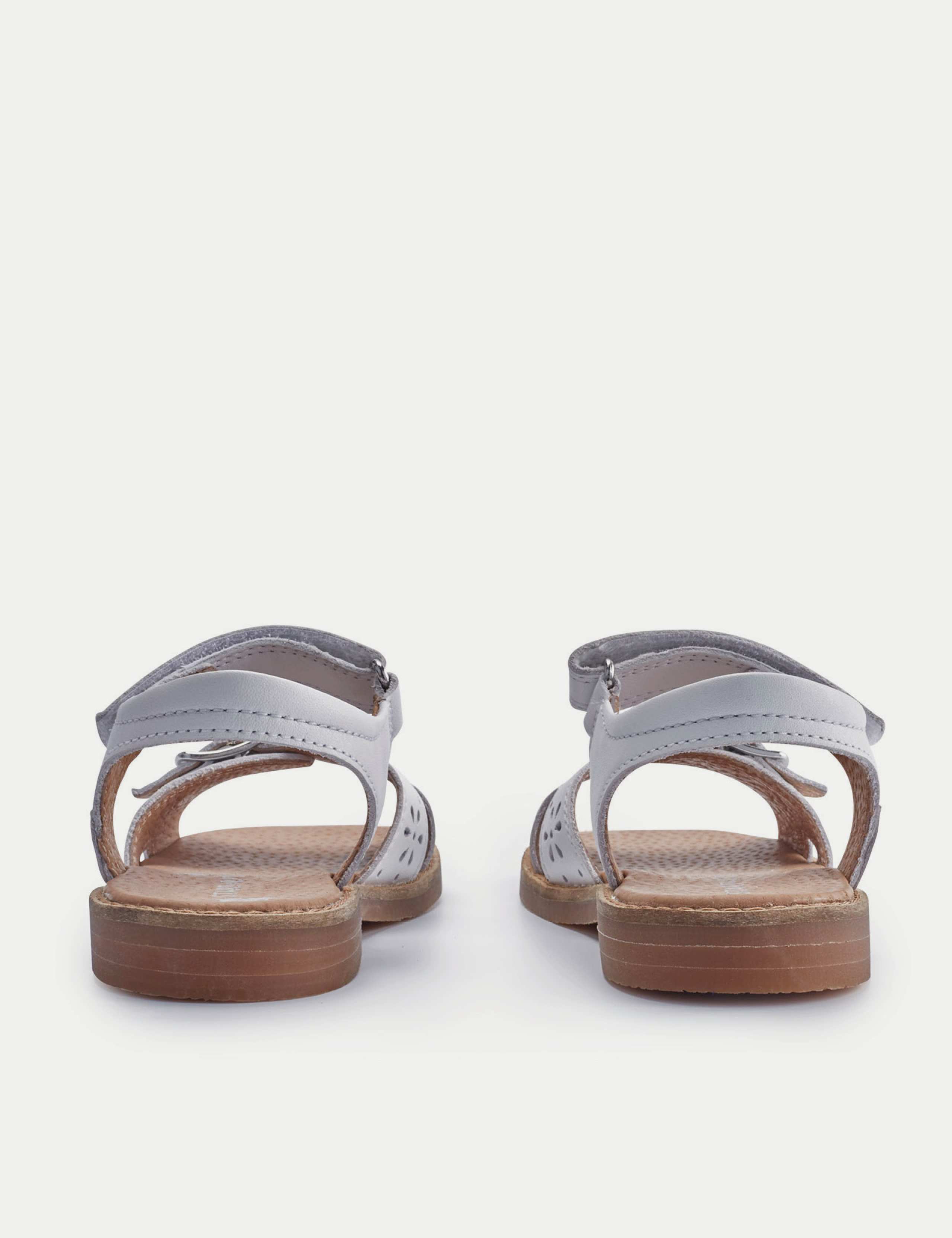 Kids' Schoolwear Leather Riptape Sandals (7 Small - 1½ Large) 4 of 6