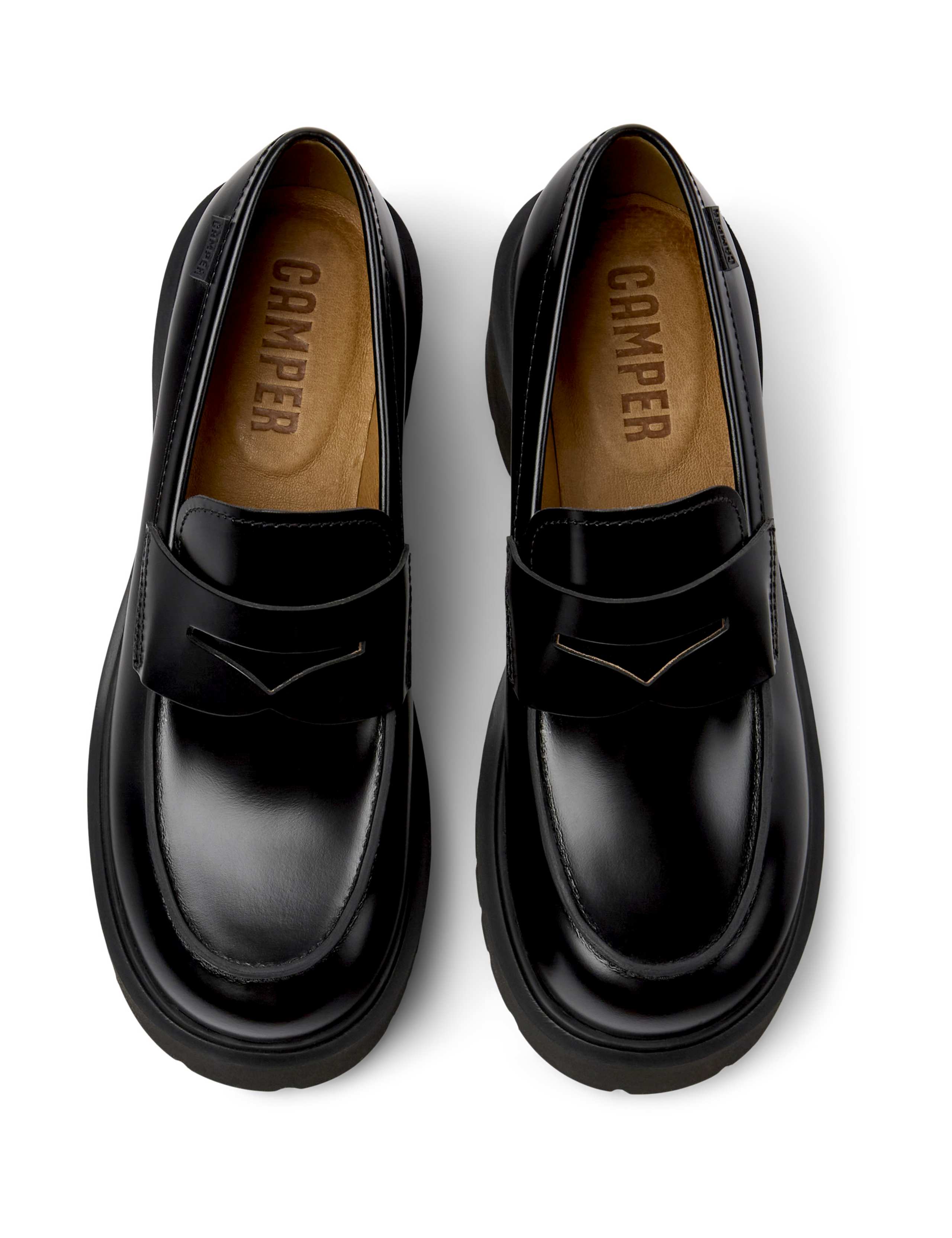 Block Heel Loafers 3 of 4