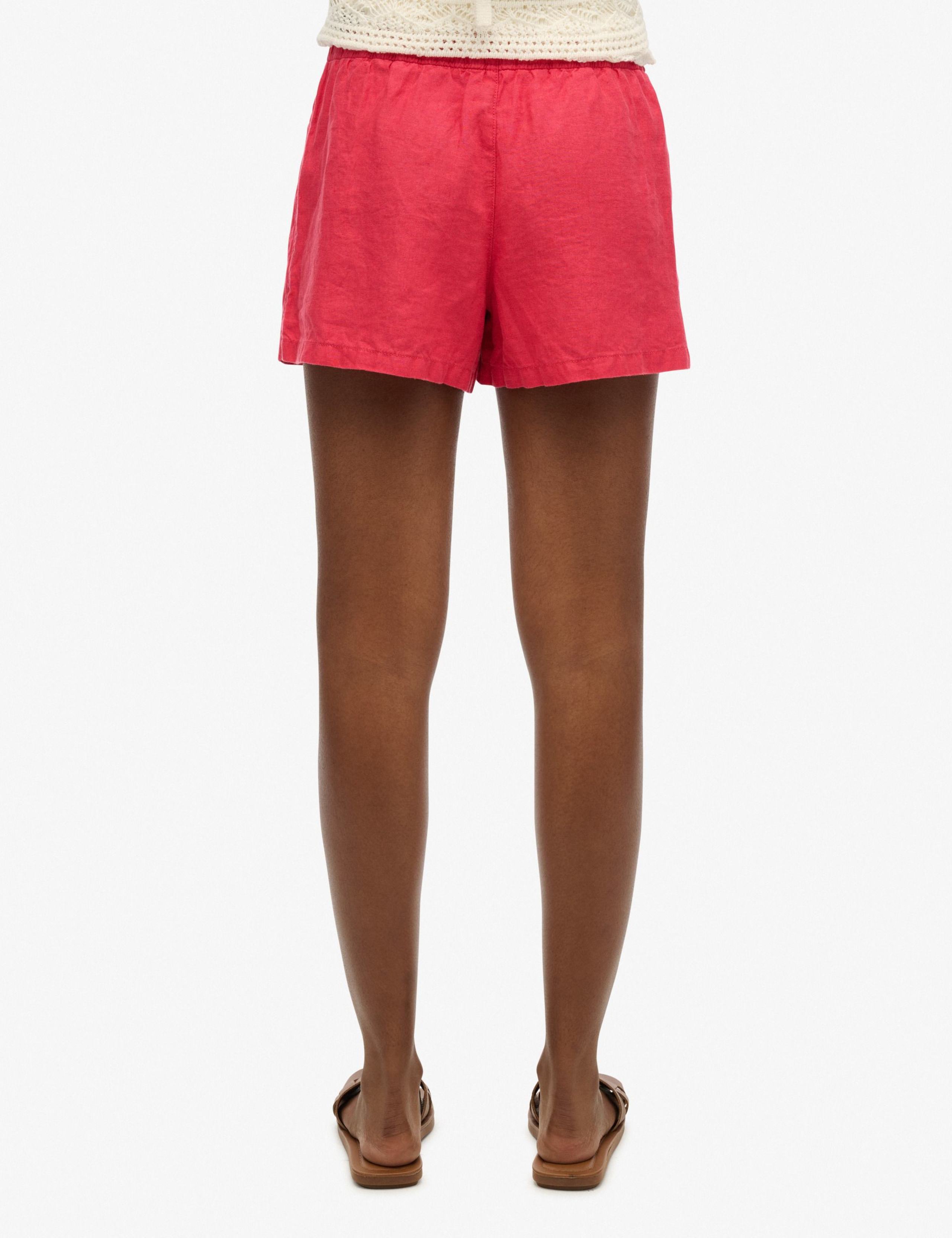 Pure Linen Elasticated Waist Shorts 5 of 5