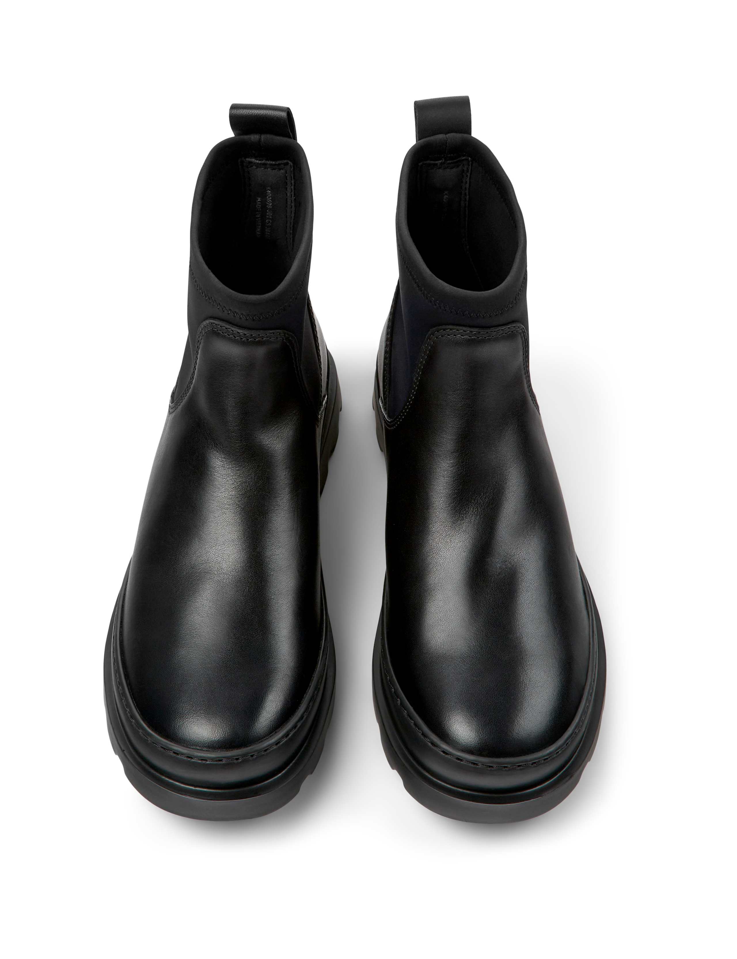 Leather Flat Ankle Boots 4 of 5