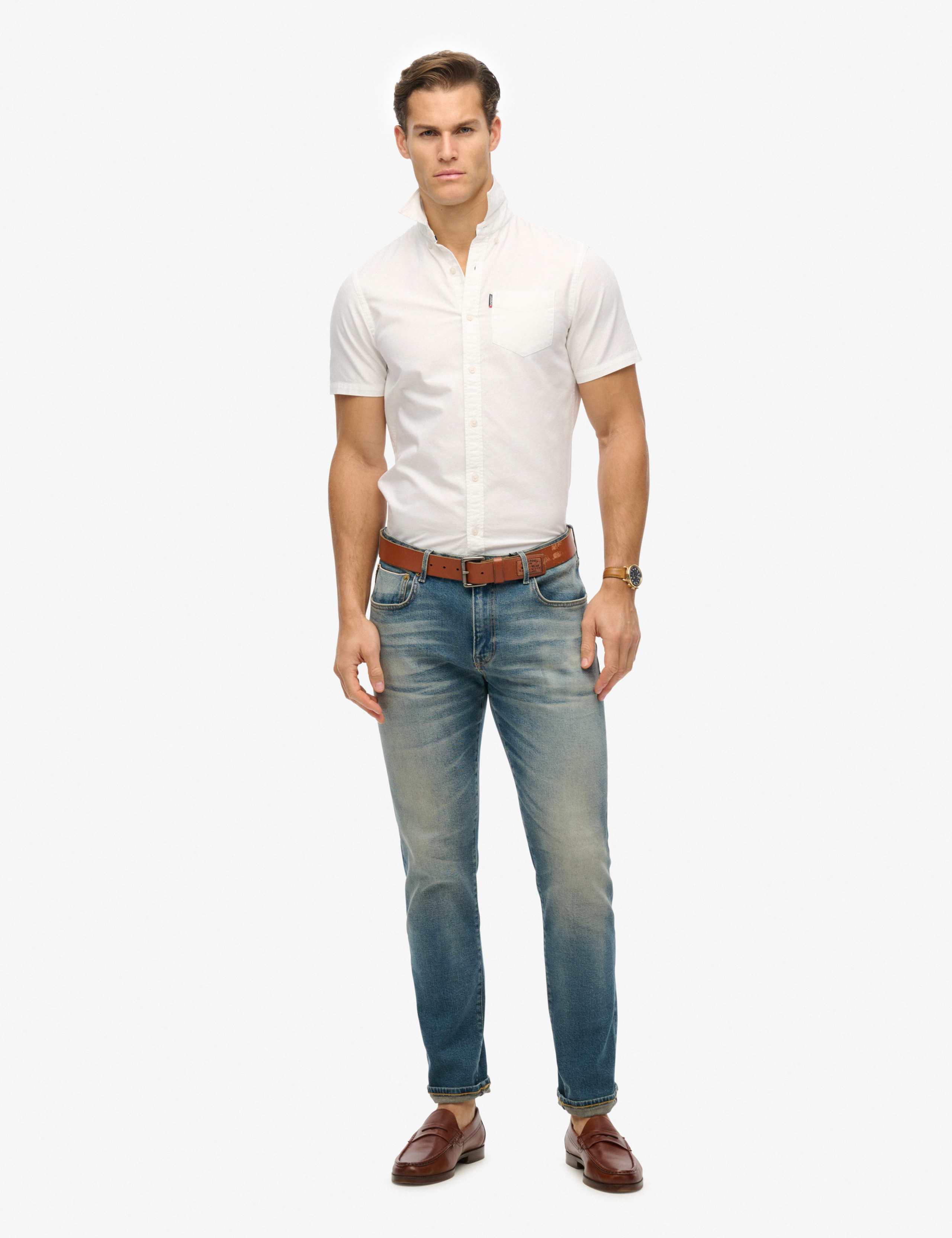 Relaxed Fit Pure Cotton Oxford Shirt 5 of 5