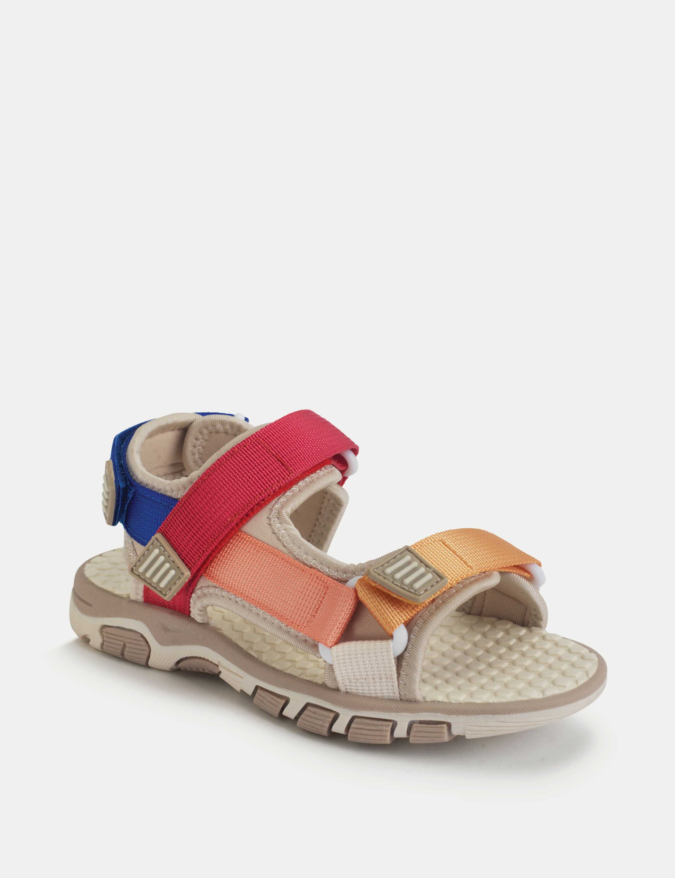 Kids'  Leather Riptape Sandals (8½ Small - 4 Large) 3 of 6