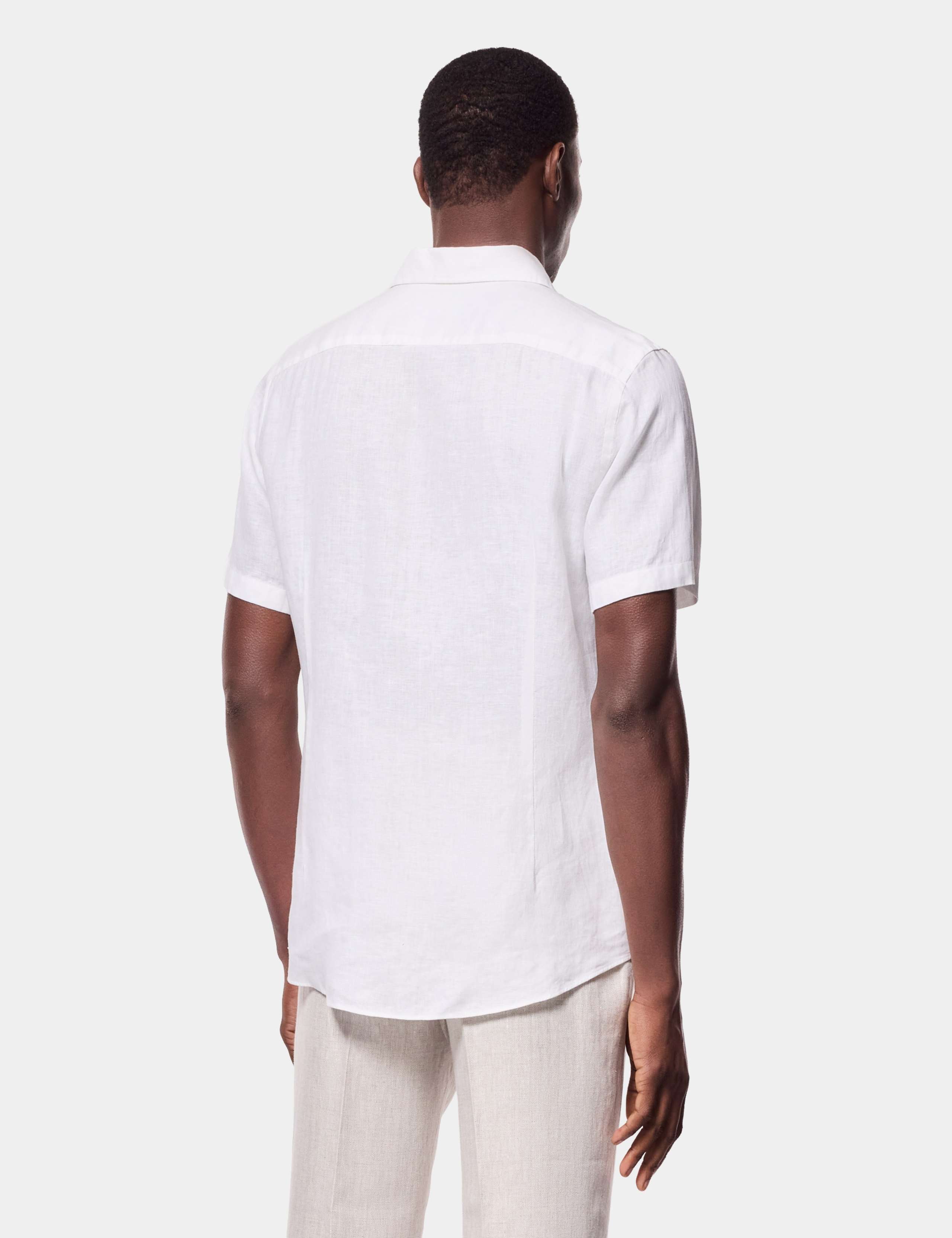Regular Fit Pure Linen Shirt 3 of 3