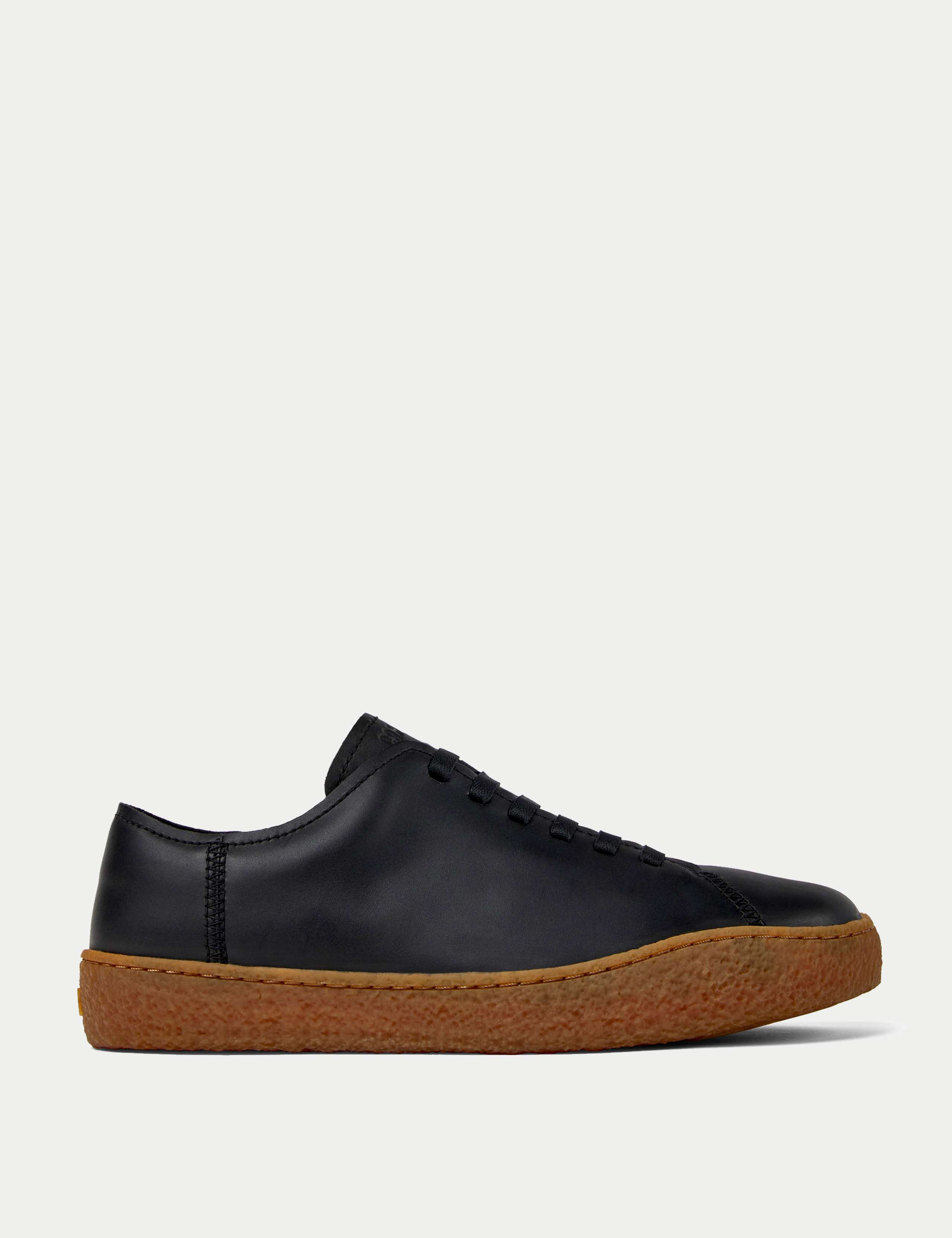 Leather Lace Up Trainers 1 of 5
