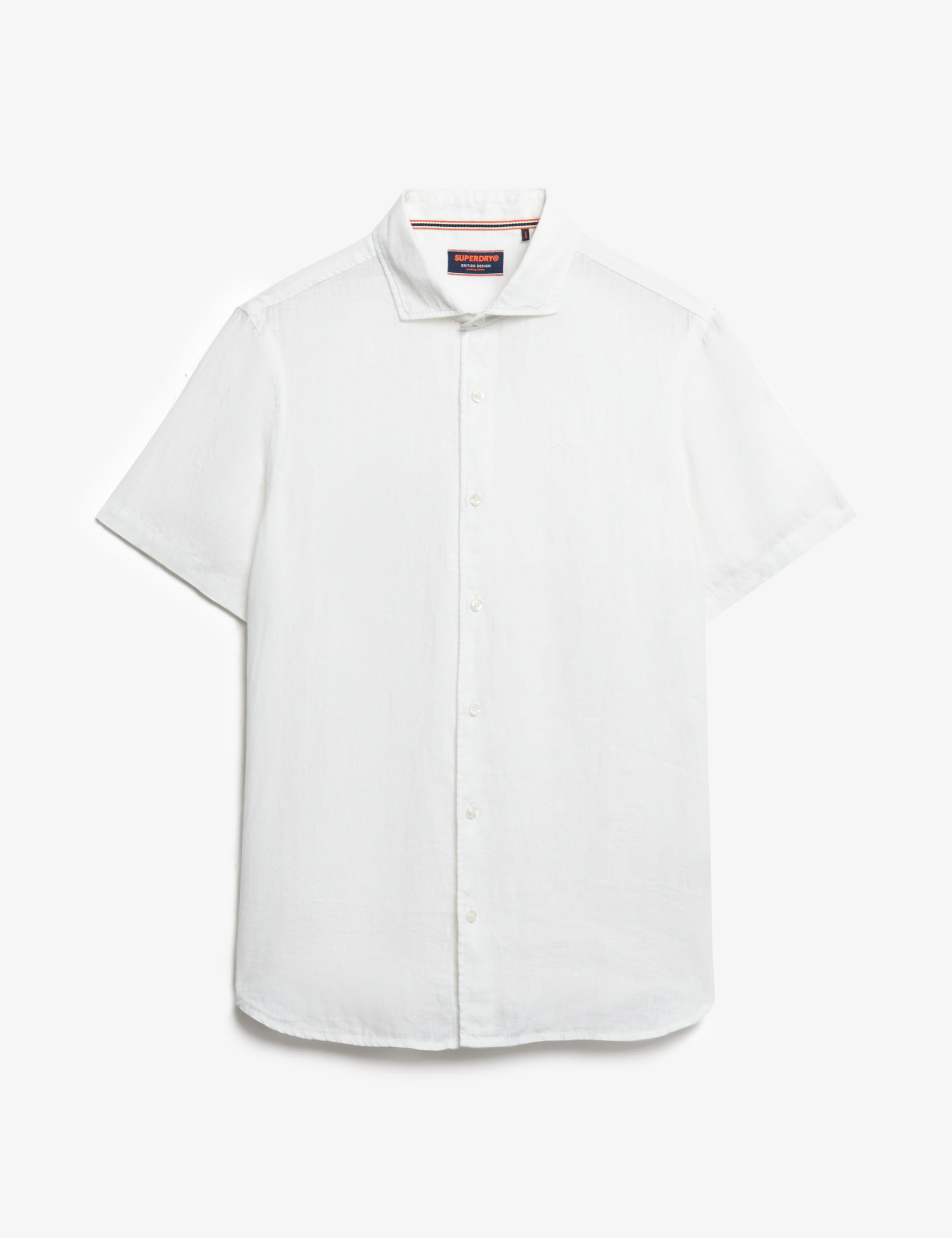 Relaxed Fit Pure Linen Embroidered Shirt 2 of 7