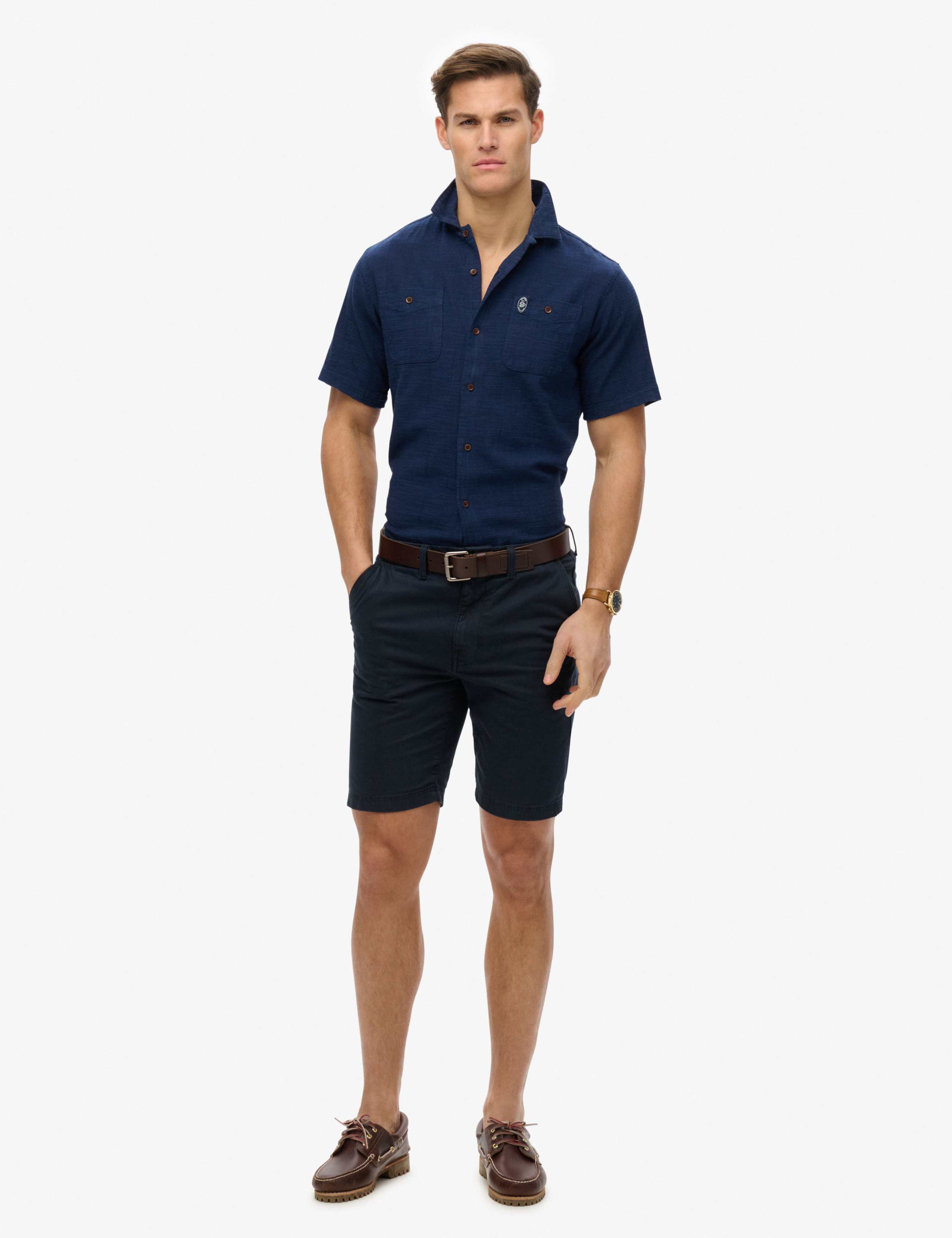 Relaxed Fit Cotton Rich Textured Shirt 5 of 6