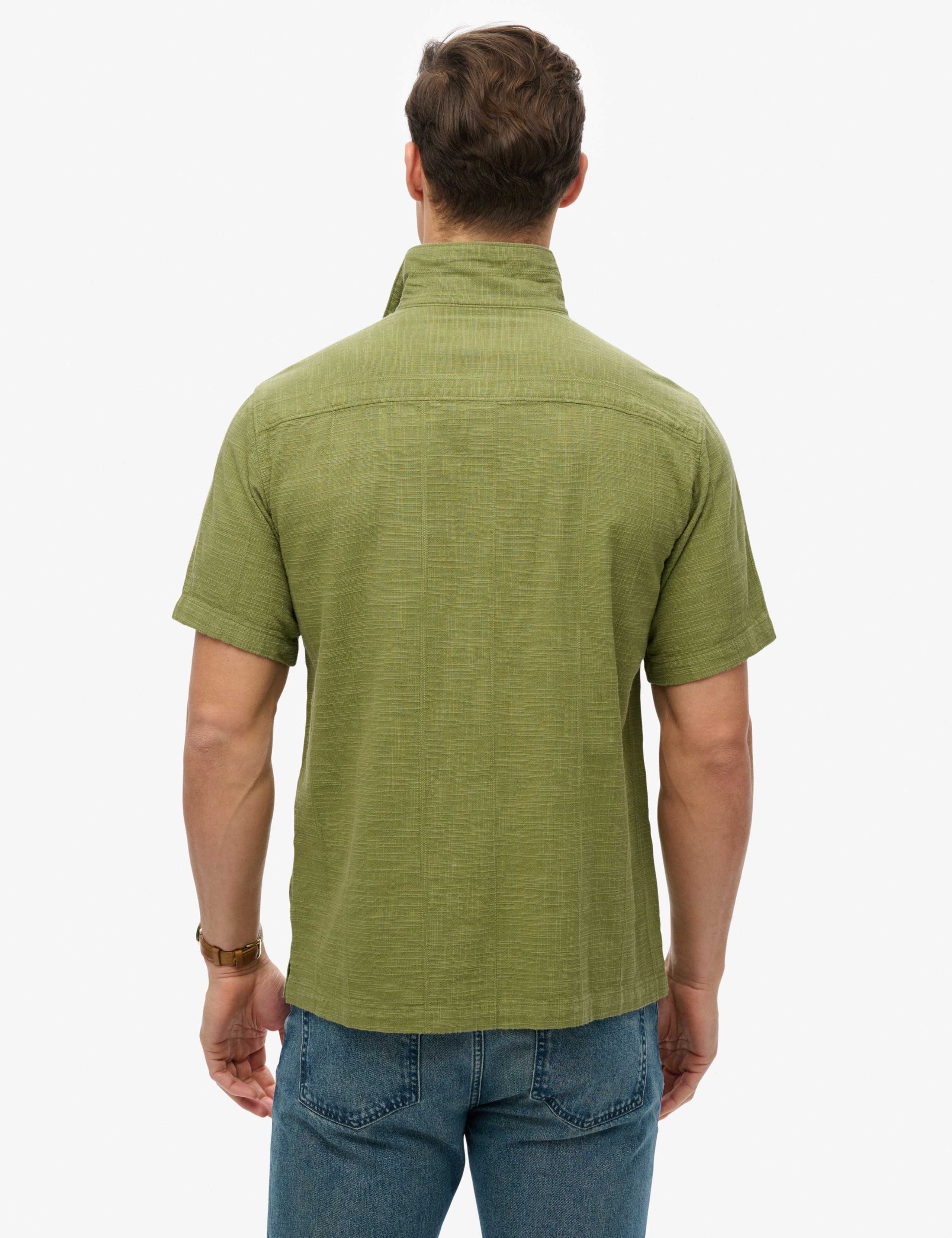 Relaxed Fit Cotton Rich Textured Shirt 4 of 6