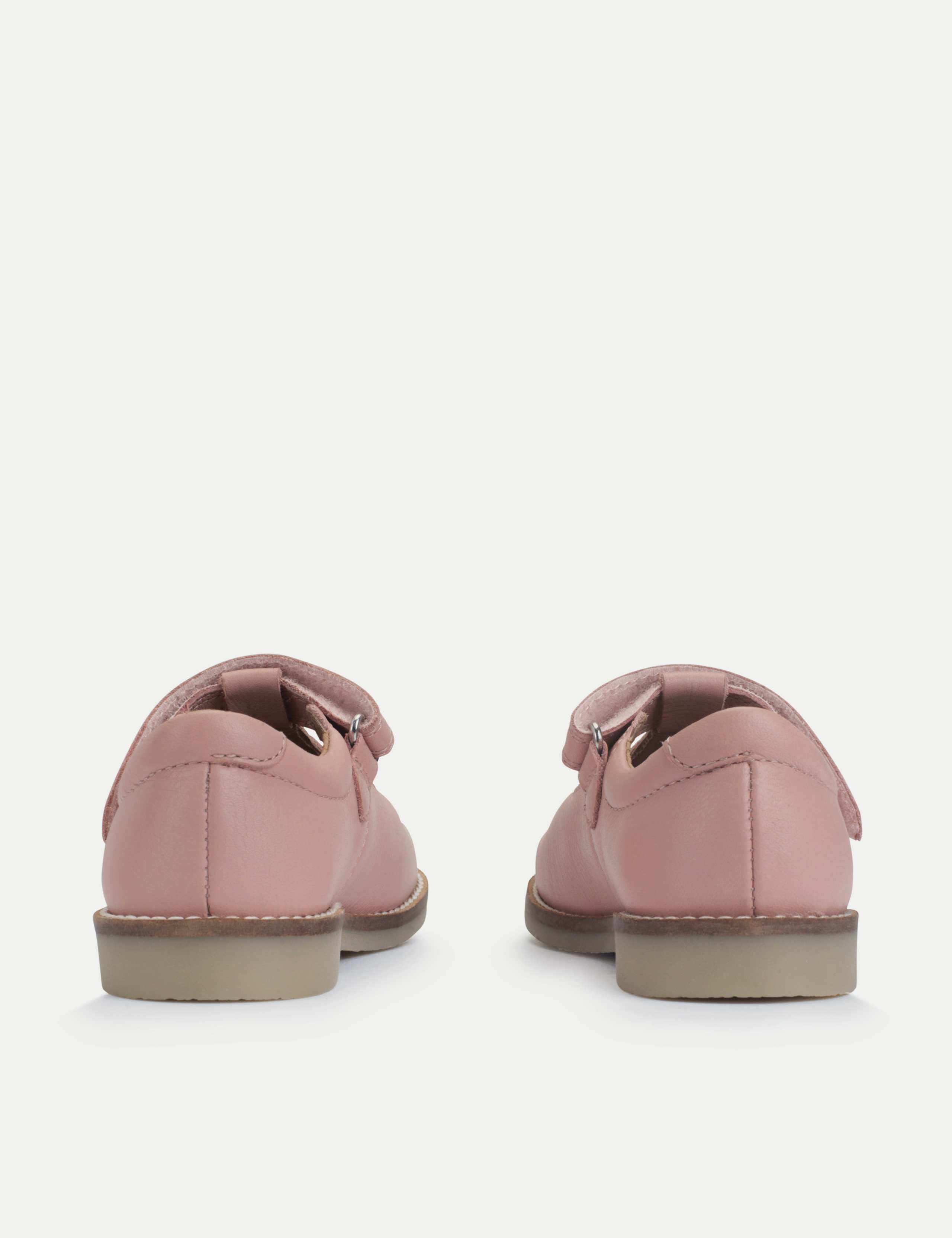 Kids' Leather Riptape T Bar Shoes (6 Small - 12.5 Small) 4 of 6