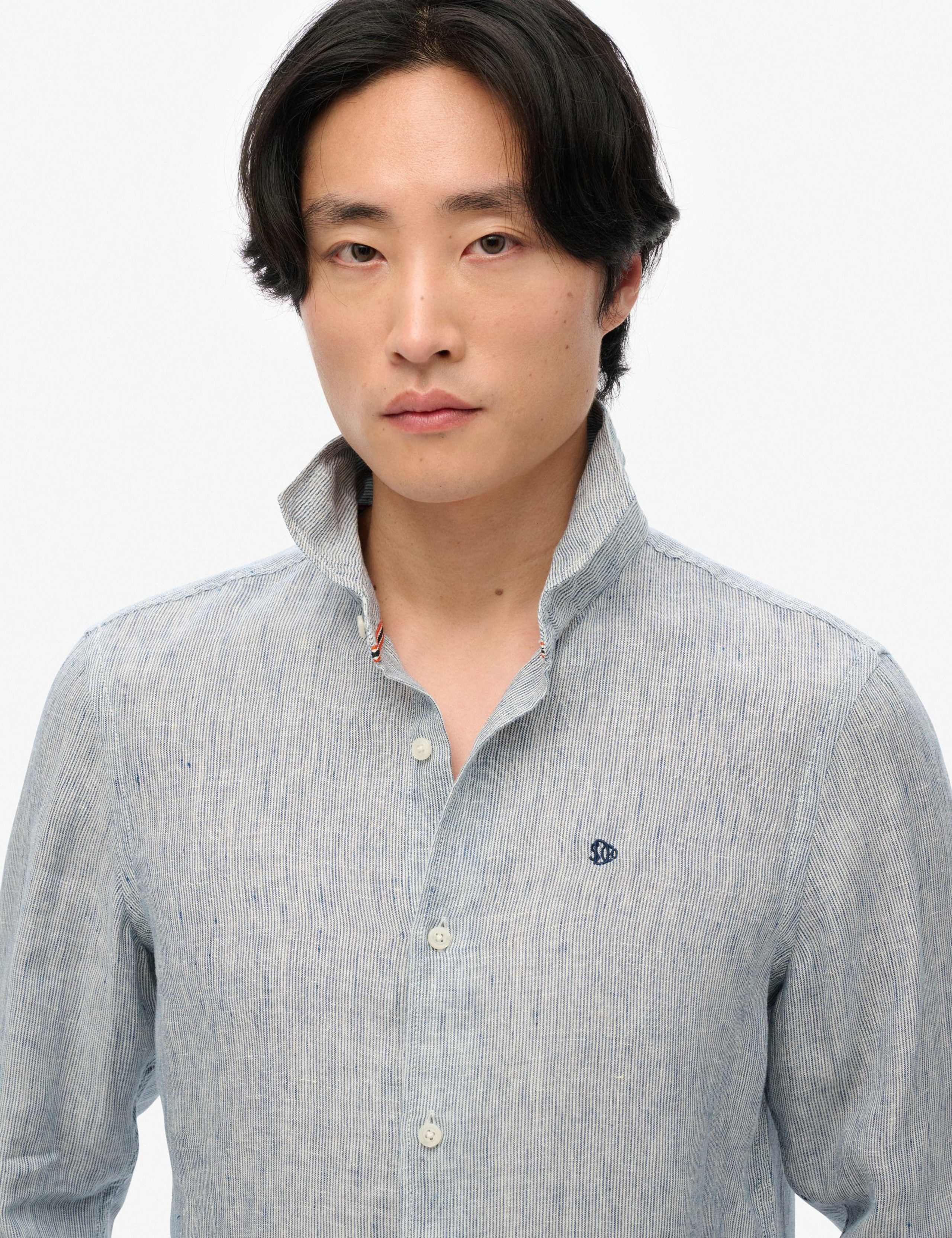 Relaxed Fit Pure Linen Striped Shirt 5 of 7