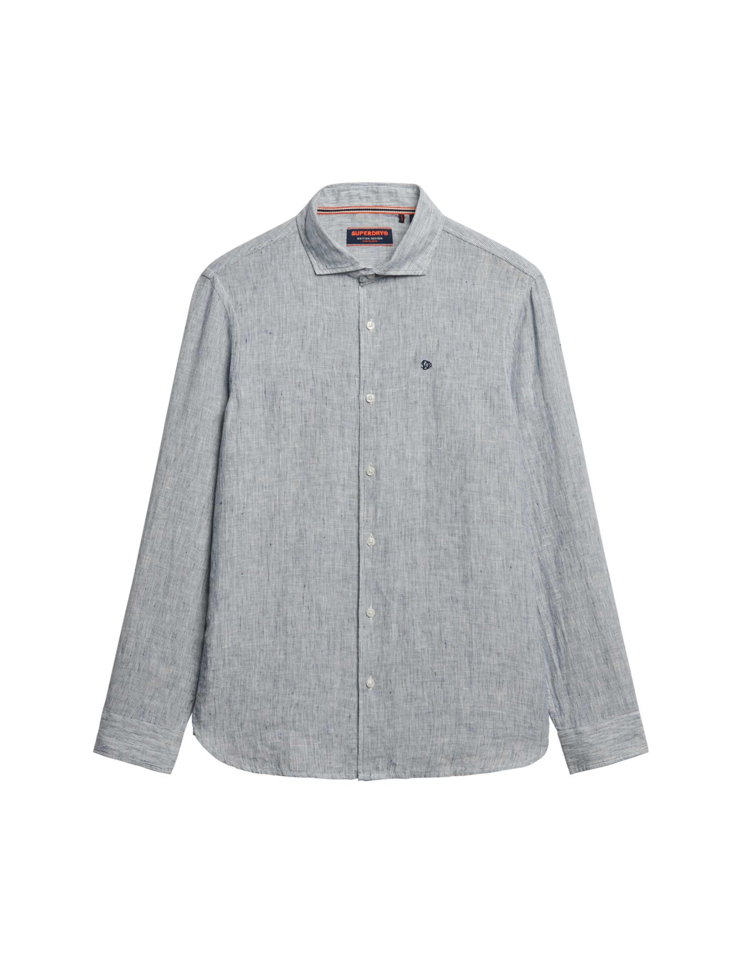 Relaxed Fit Pure Linen Striped Shirt 7 of 7
