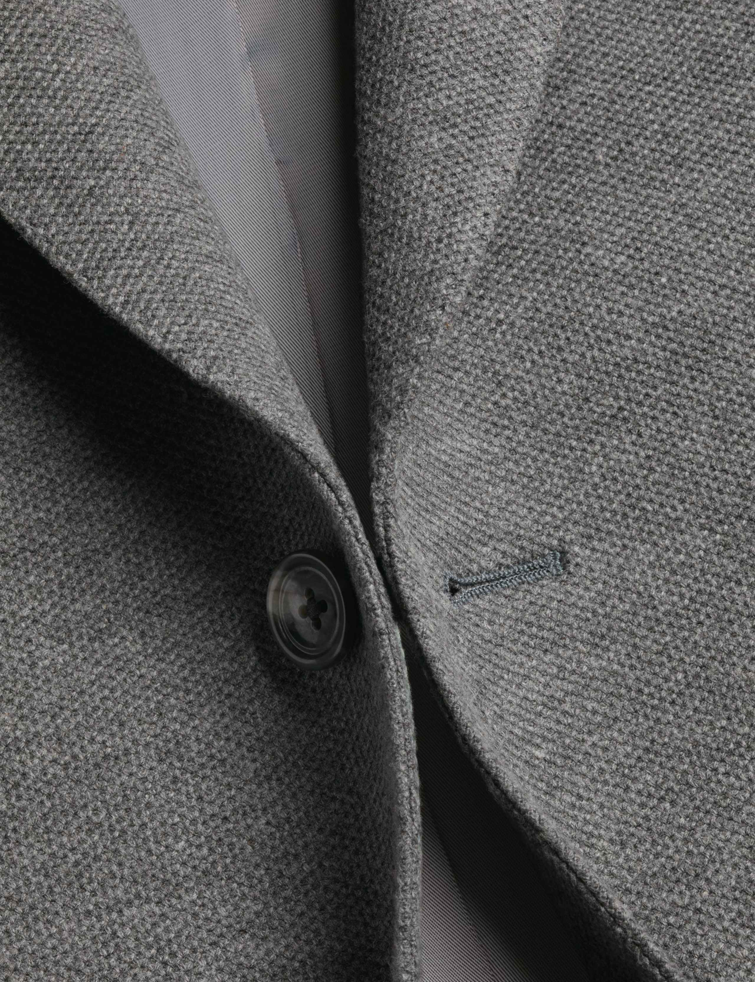 Slim Fit Cotton Blend Jersey Jacket 3 of 5