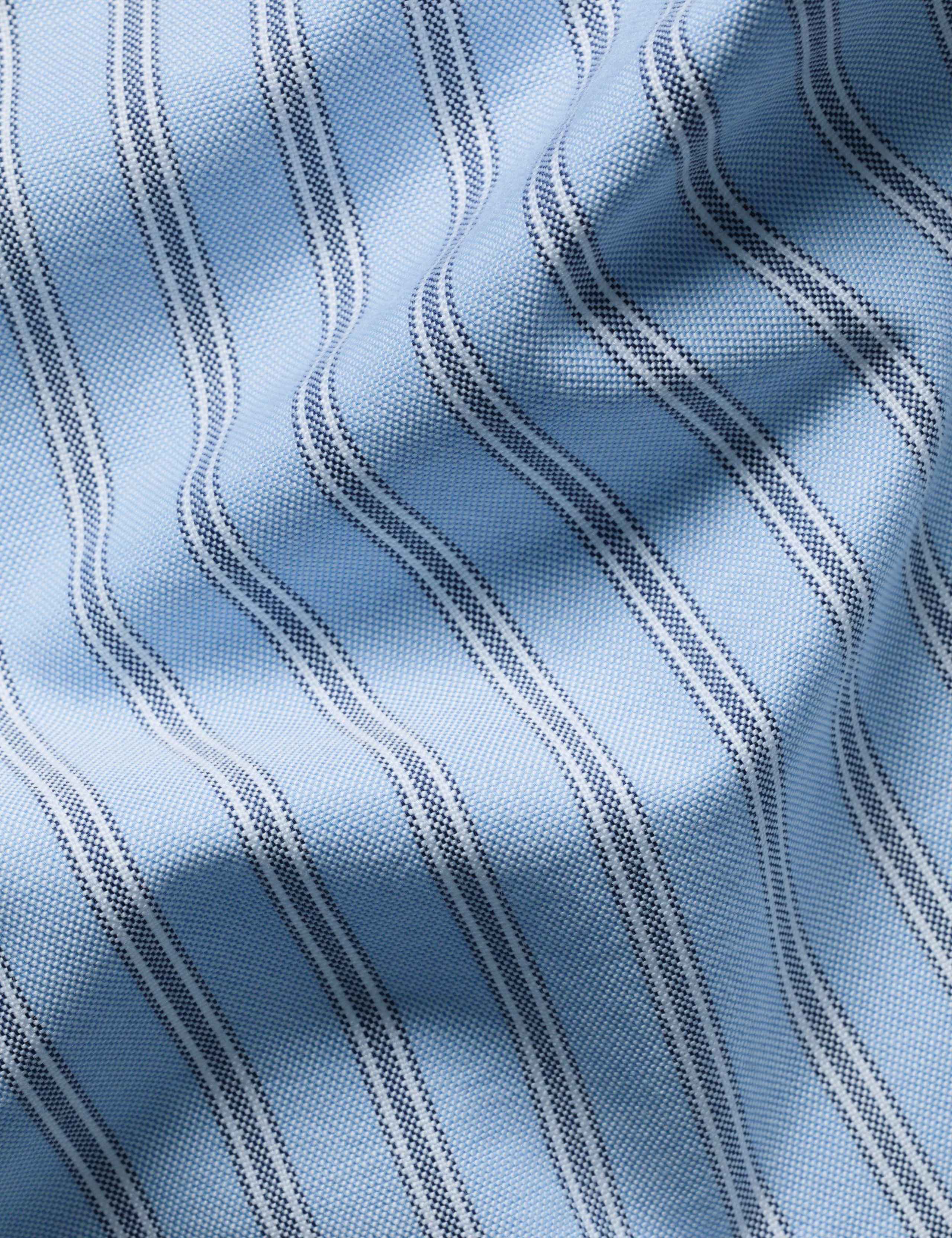 Slim Fit Pure Cotton Striped Oxford Shirt 4 of 5