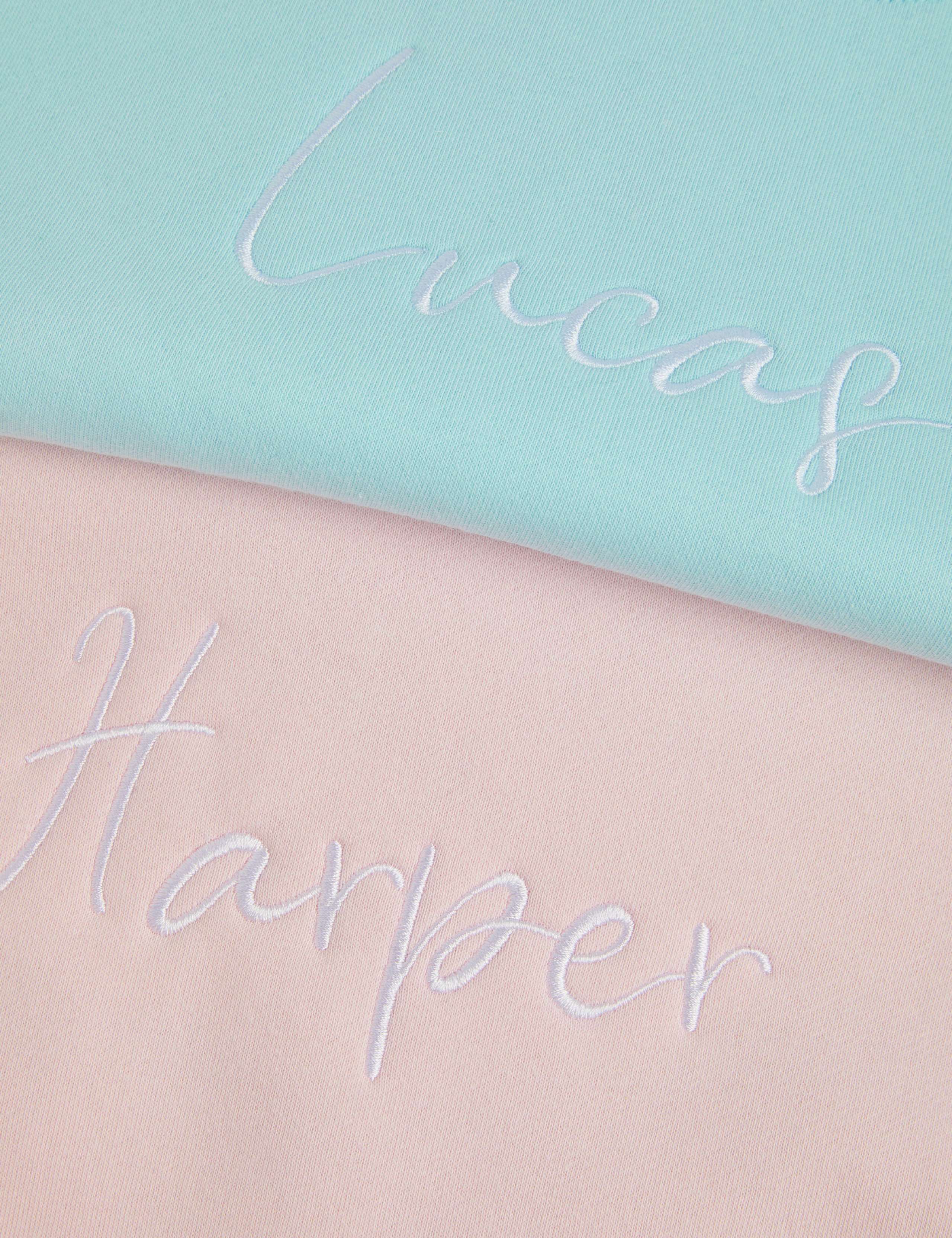 Personalised Kids Blue Sweatshirt 4 of 5