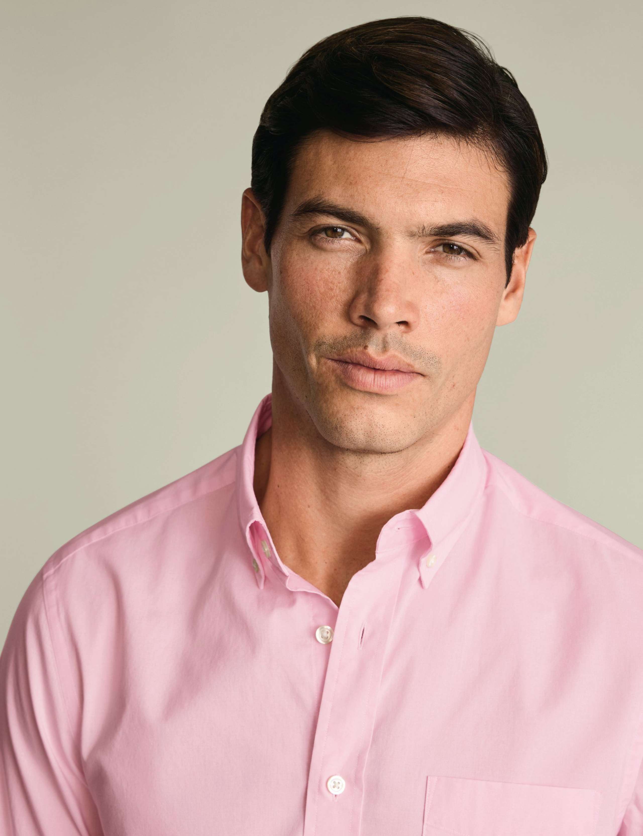 Slim Fit Easy Iron Pure Cotton Shirt 2 of 6