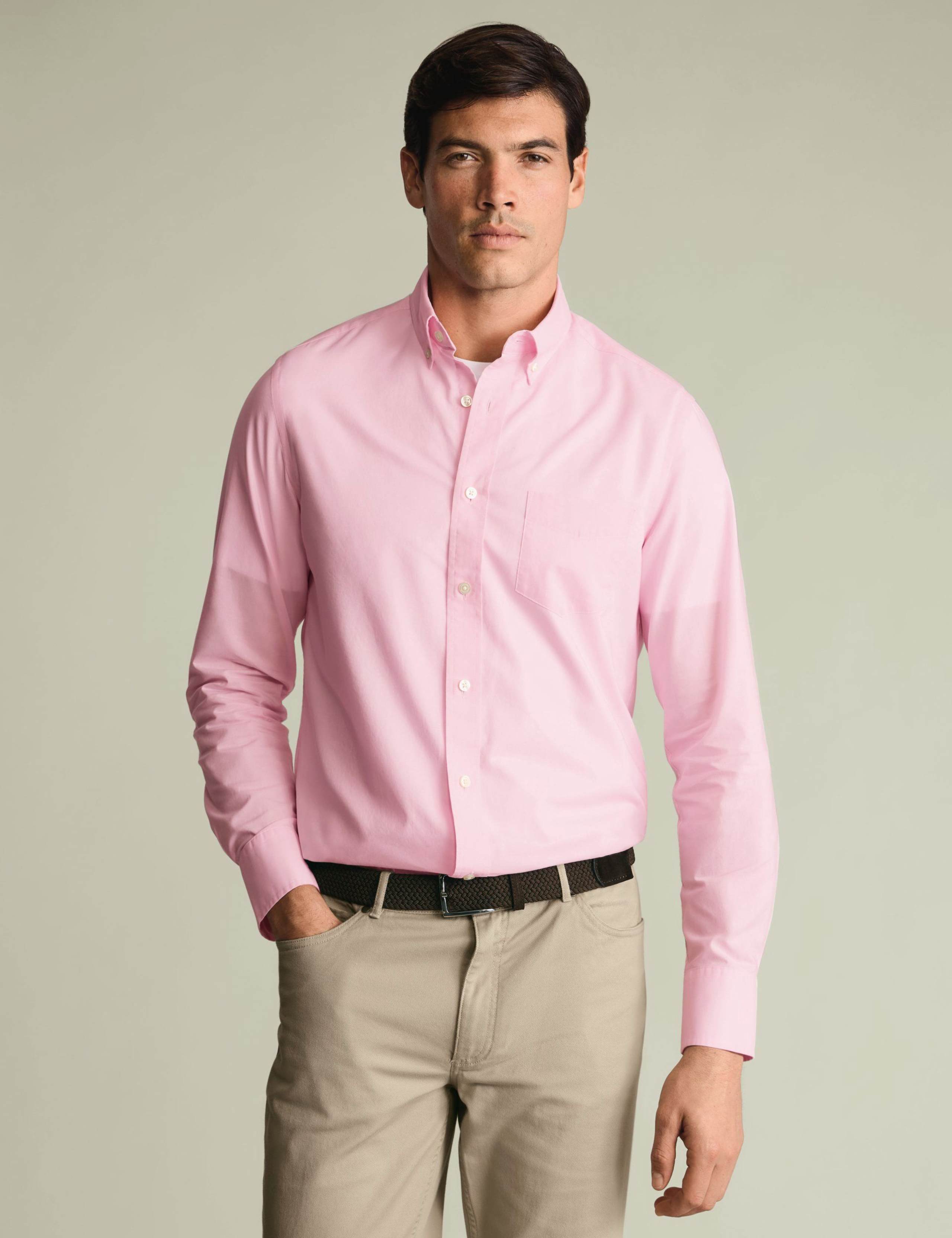 Slim Fit Easy Iron Pure Cotton Shirt 6 of 6