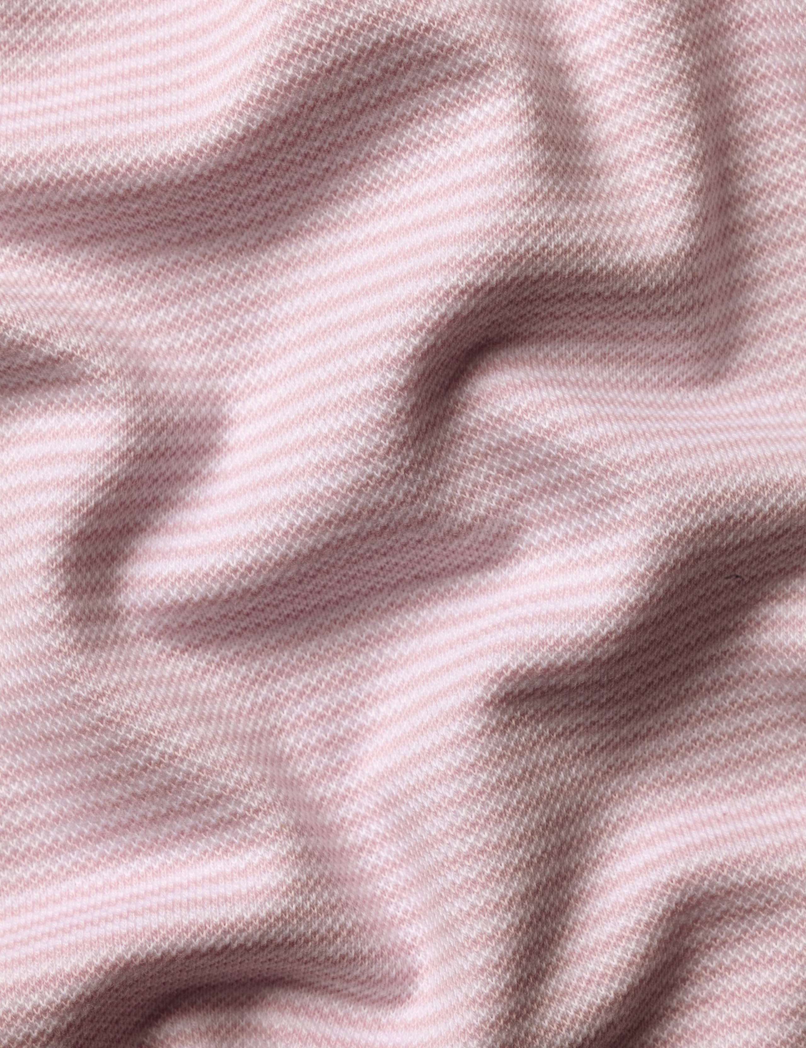 Cotton Rich Striped Pique Polo Shirt 4 of 5