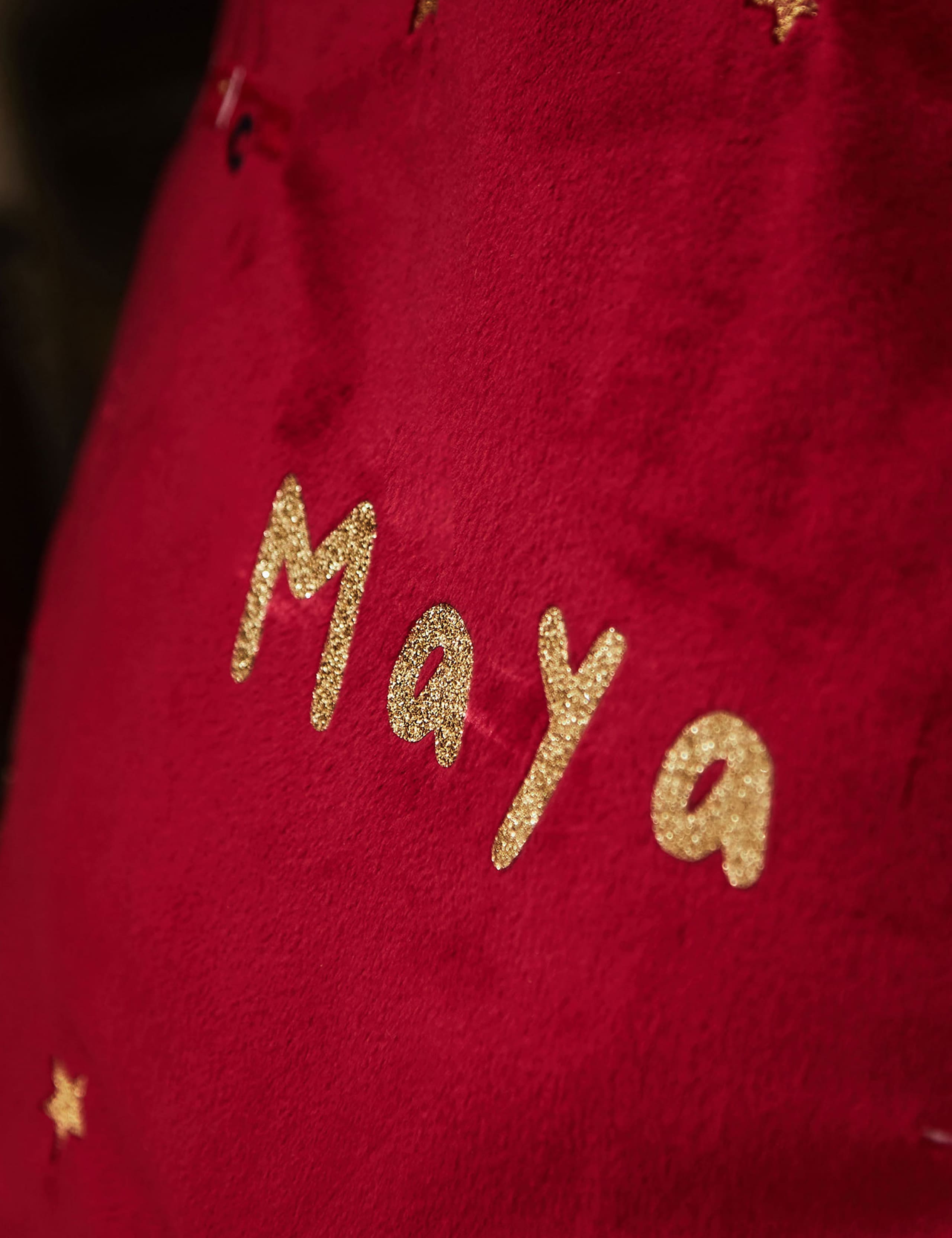 Personalised Red Festive Christmas Sack 2 of 4