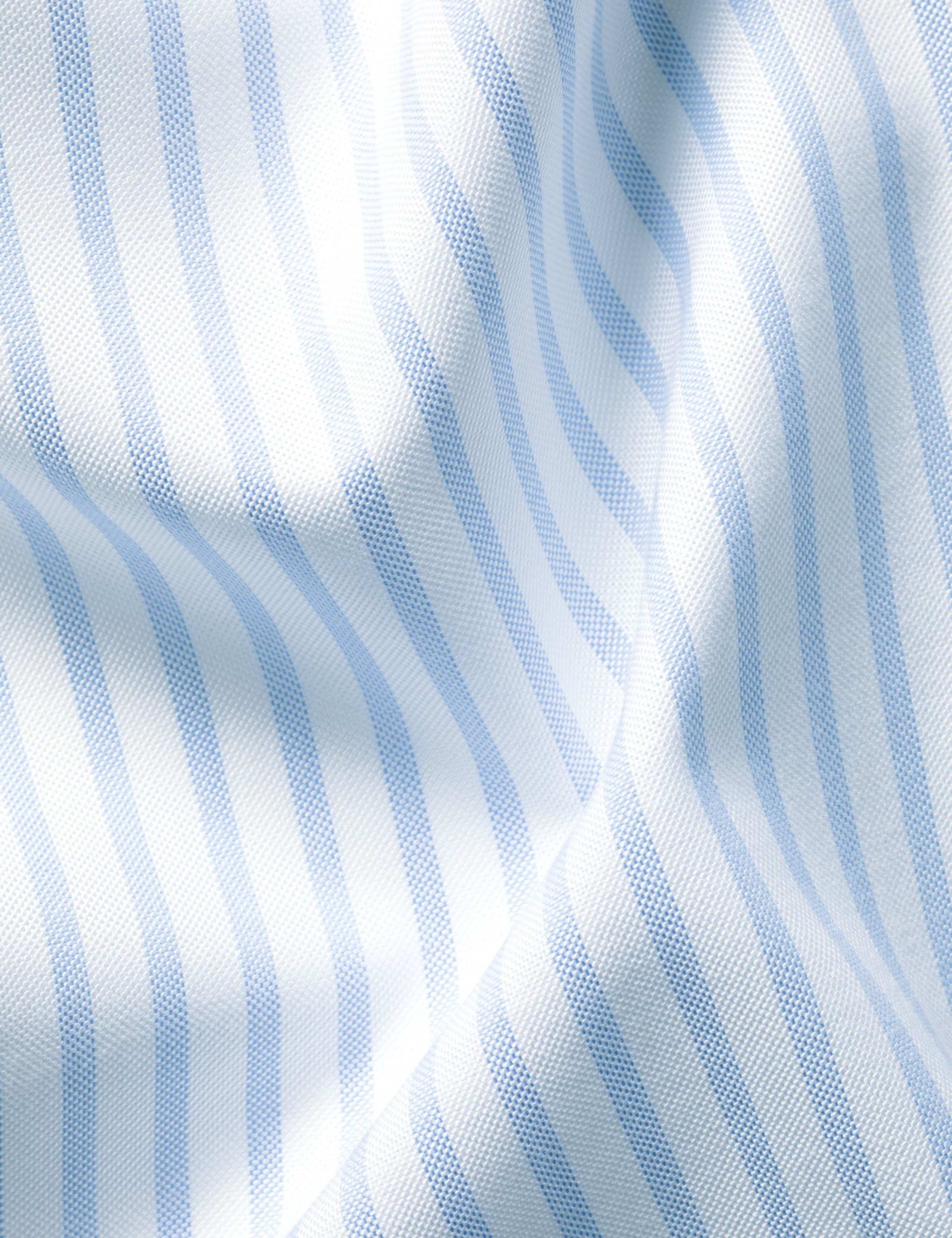 Slim Fit Non Iron Cotton Rich Striped Shirt 5 of 6