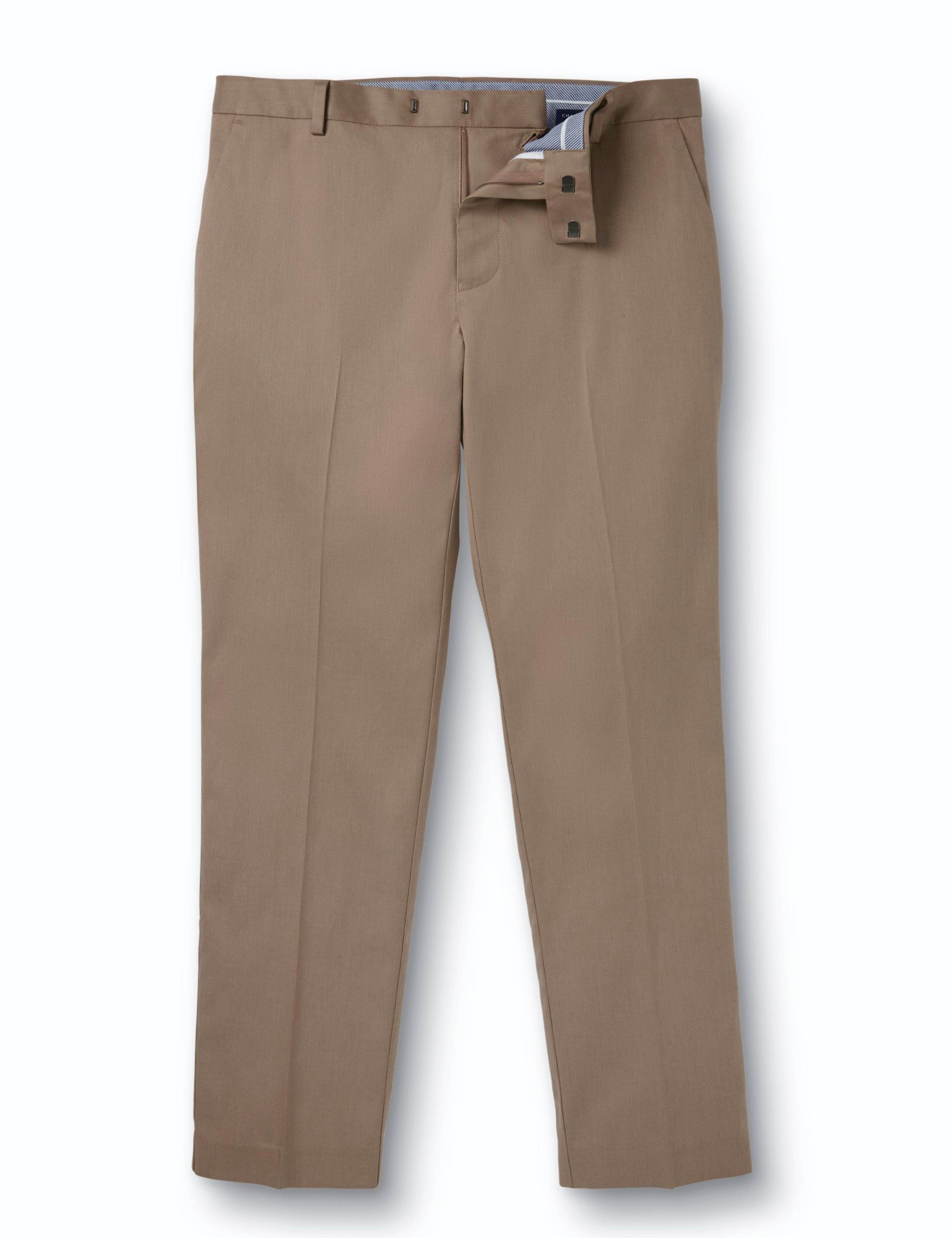 Slim Fit Cotton Rich Trousers 3 of 5
