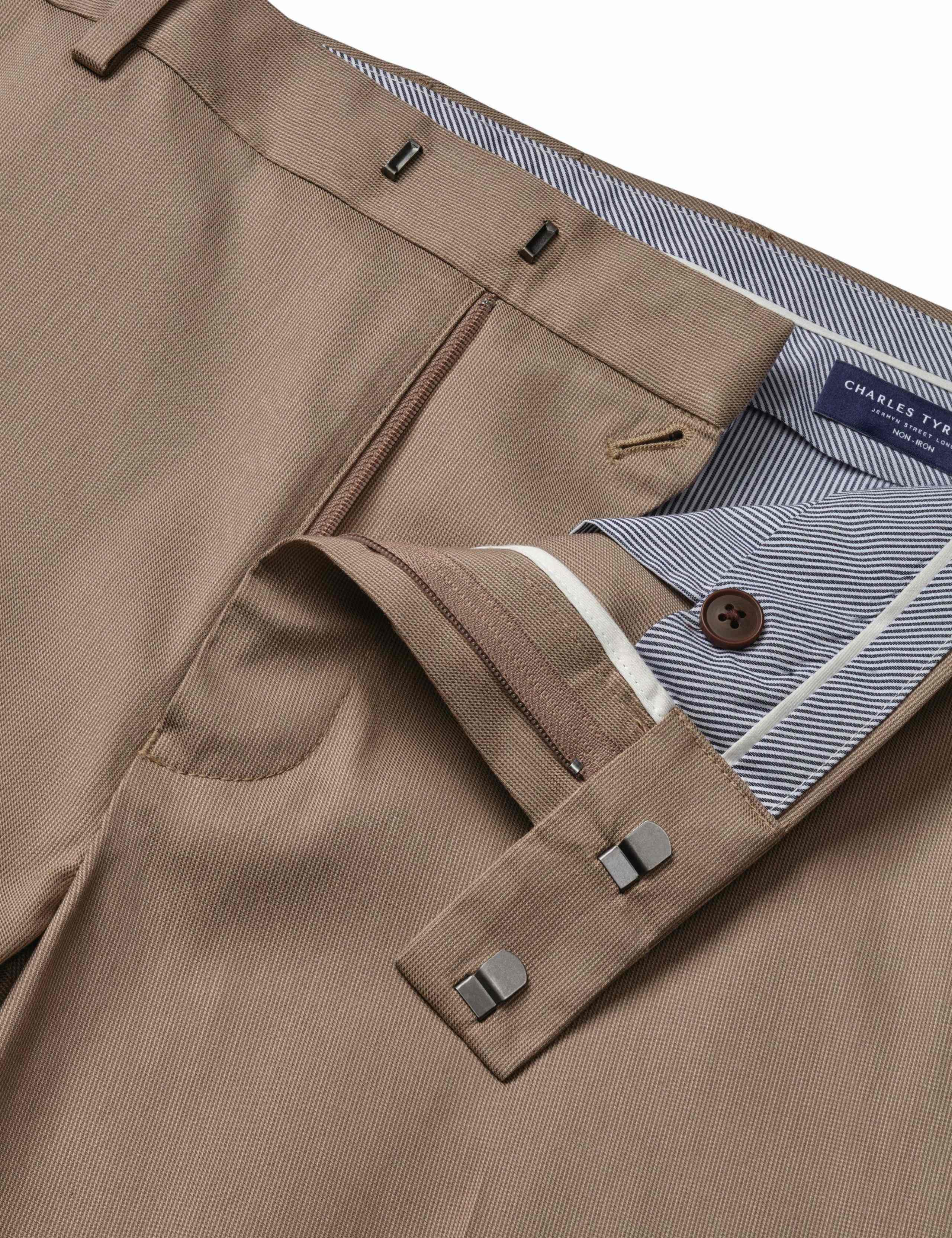 Slim Fit Cotton Rich Trousers 4 of 5