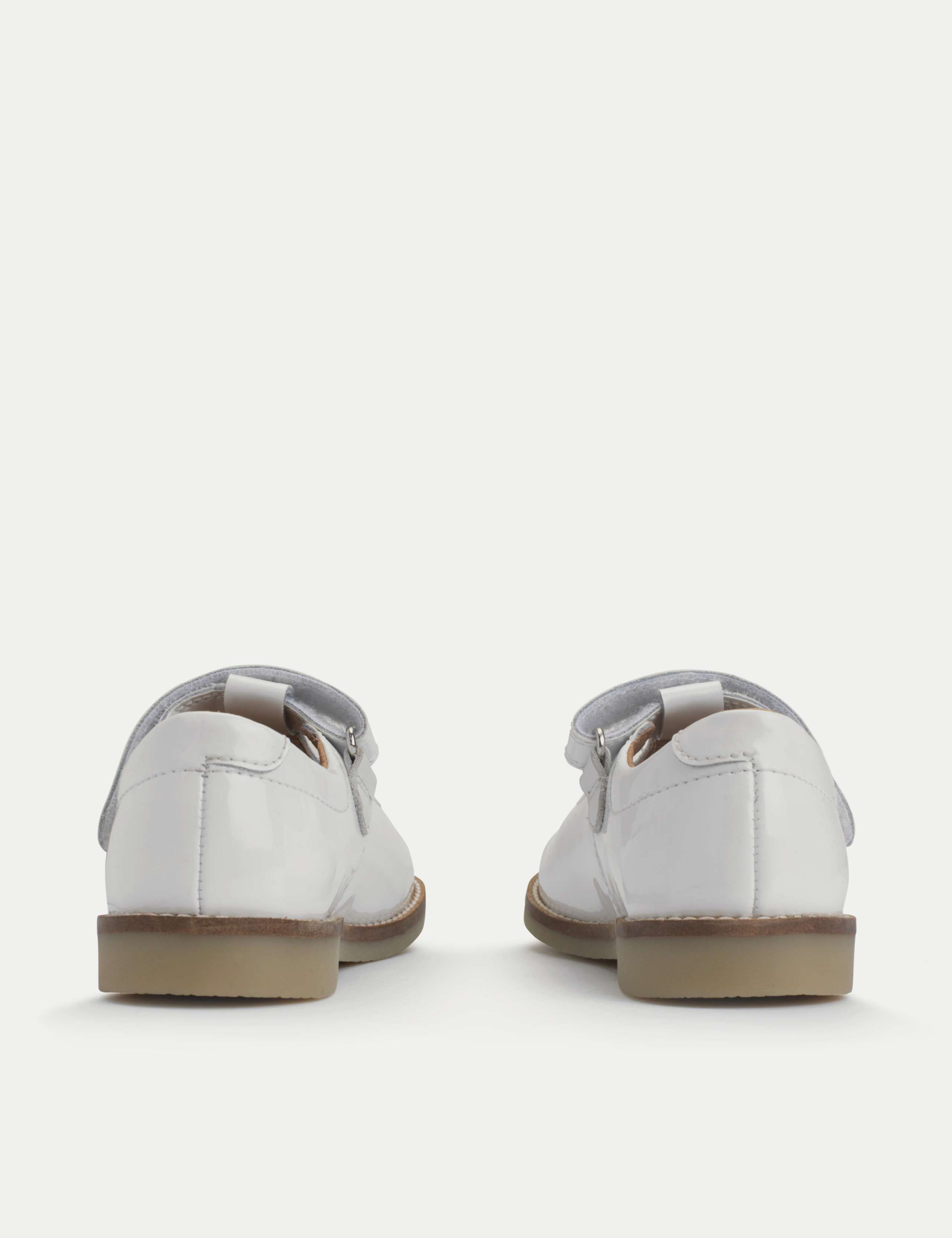Kids' Leather Riptape T Bar Shoes (6 Small - 12.5 Small) 4 of 6