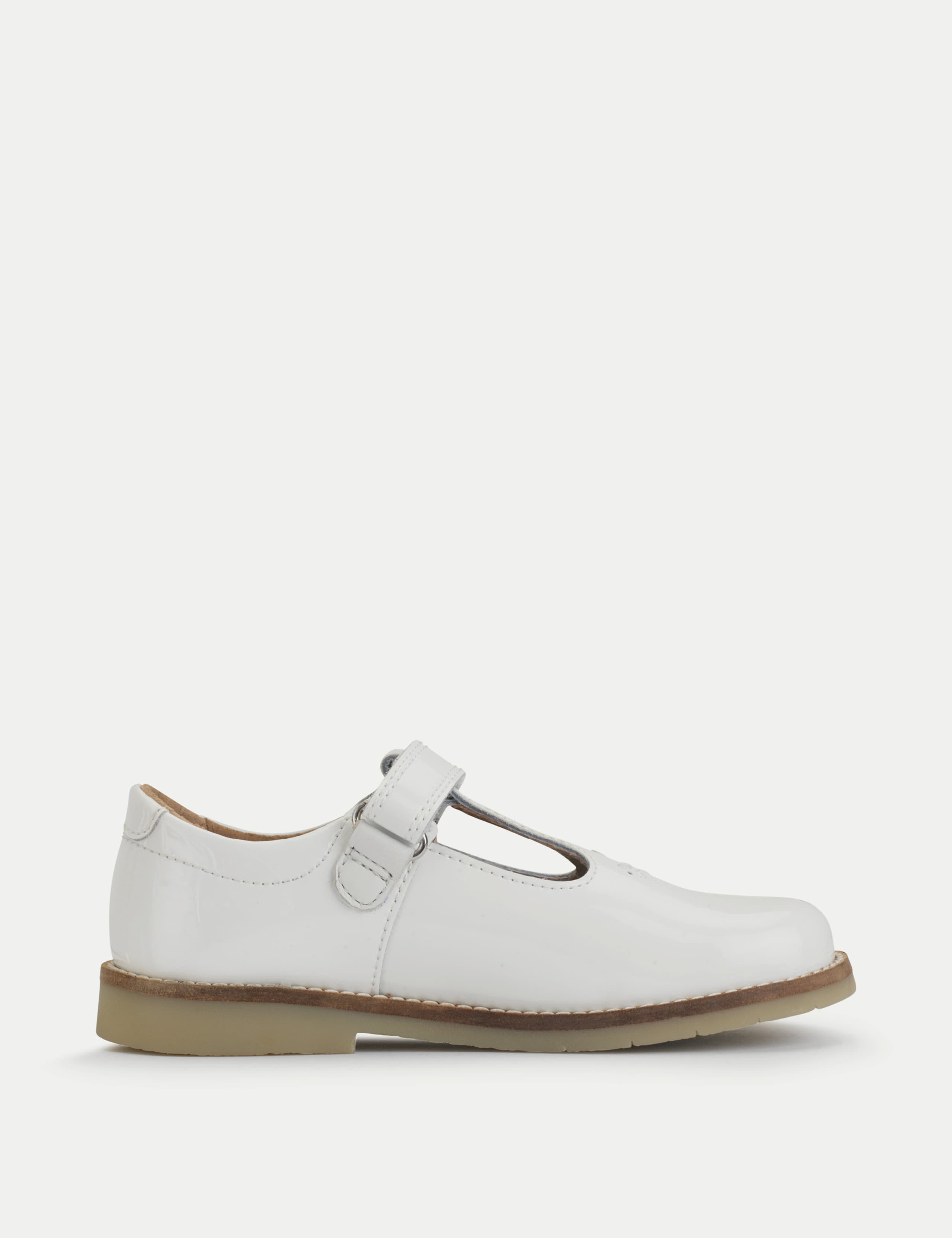Kids' Leather Riptape T Bar Shoes (6 Small - 12.5 Small) 5 of 6