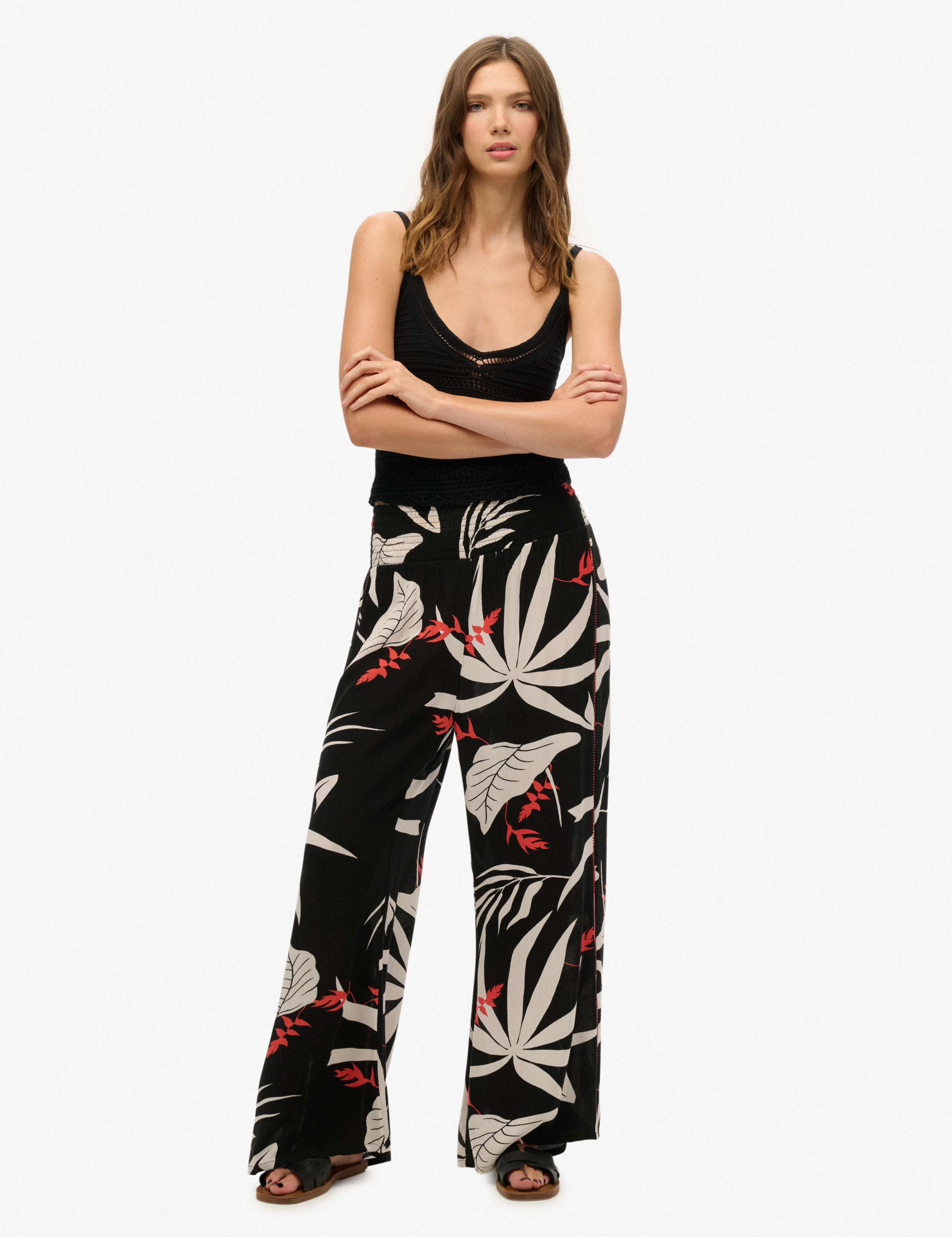 Floral Relaxed Trousers 3 of 5