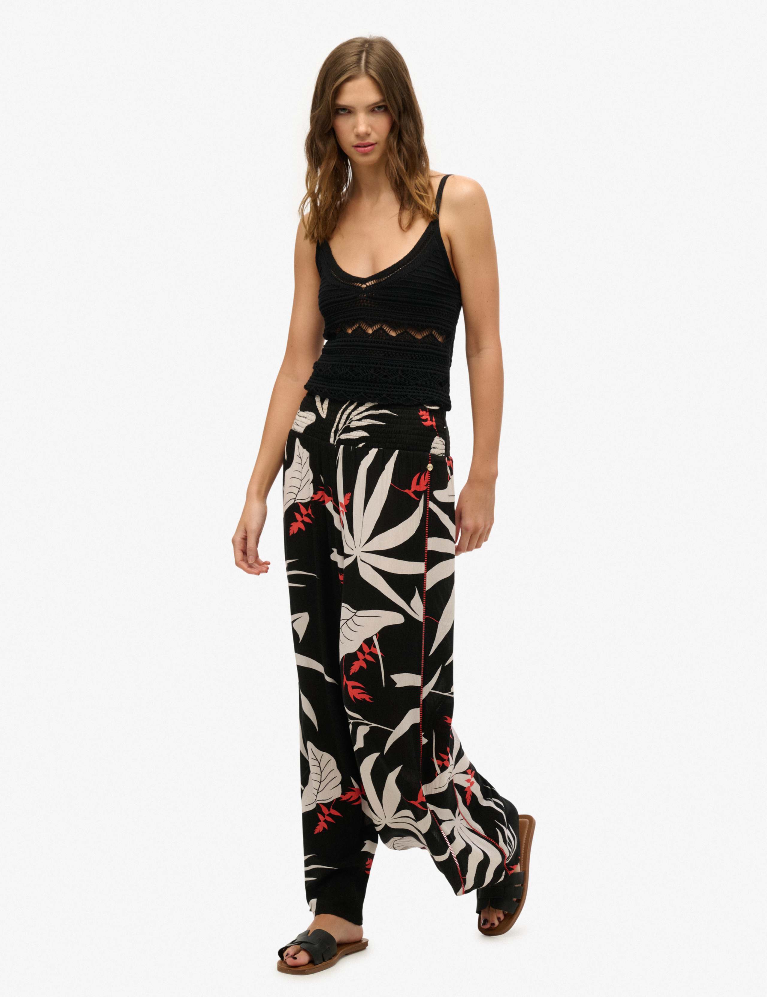 Floral Relaxed Trousers 4 of 5