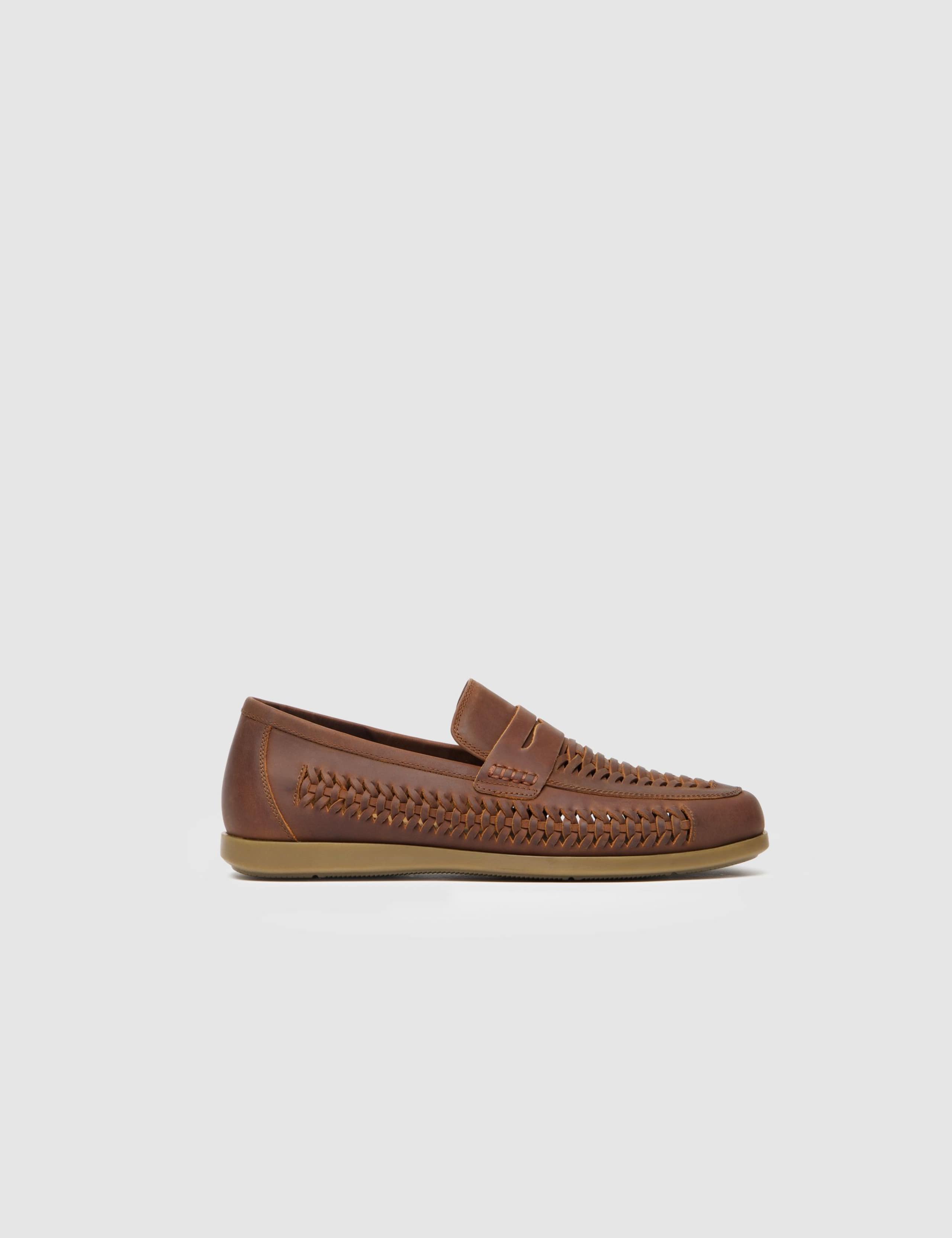 Leather Slip On Loafers 1 of 10