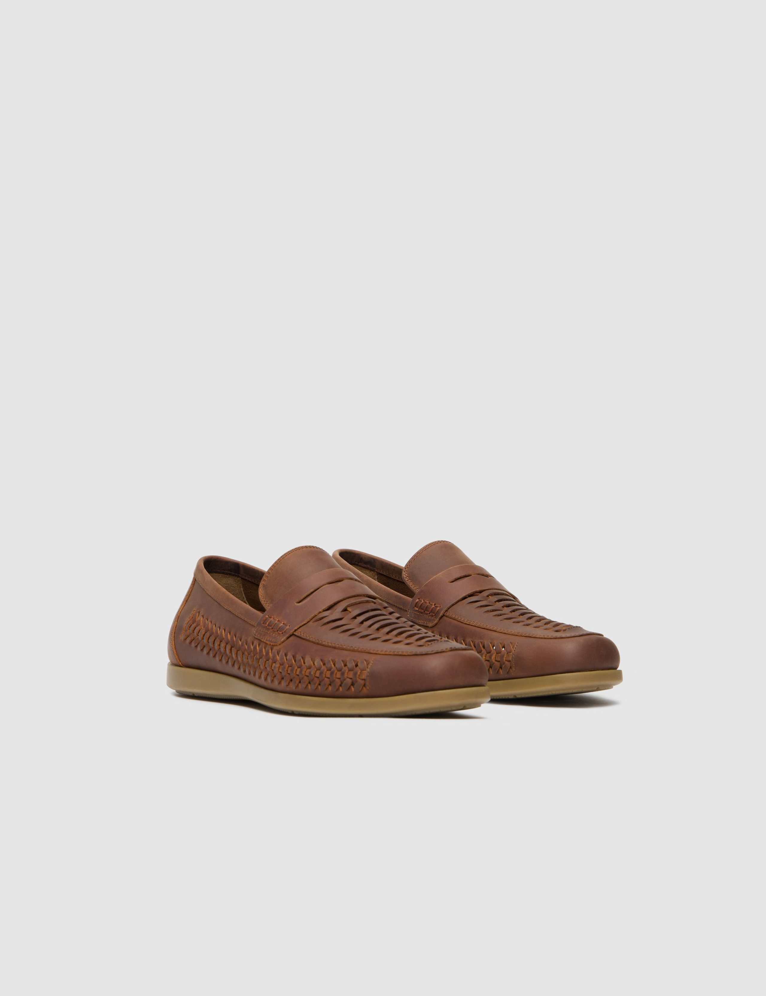 Leather Slip On Loafers 9 of 10