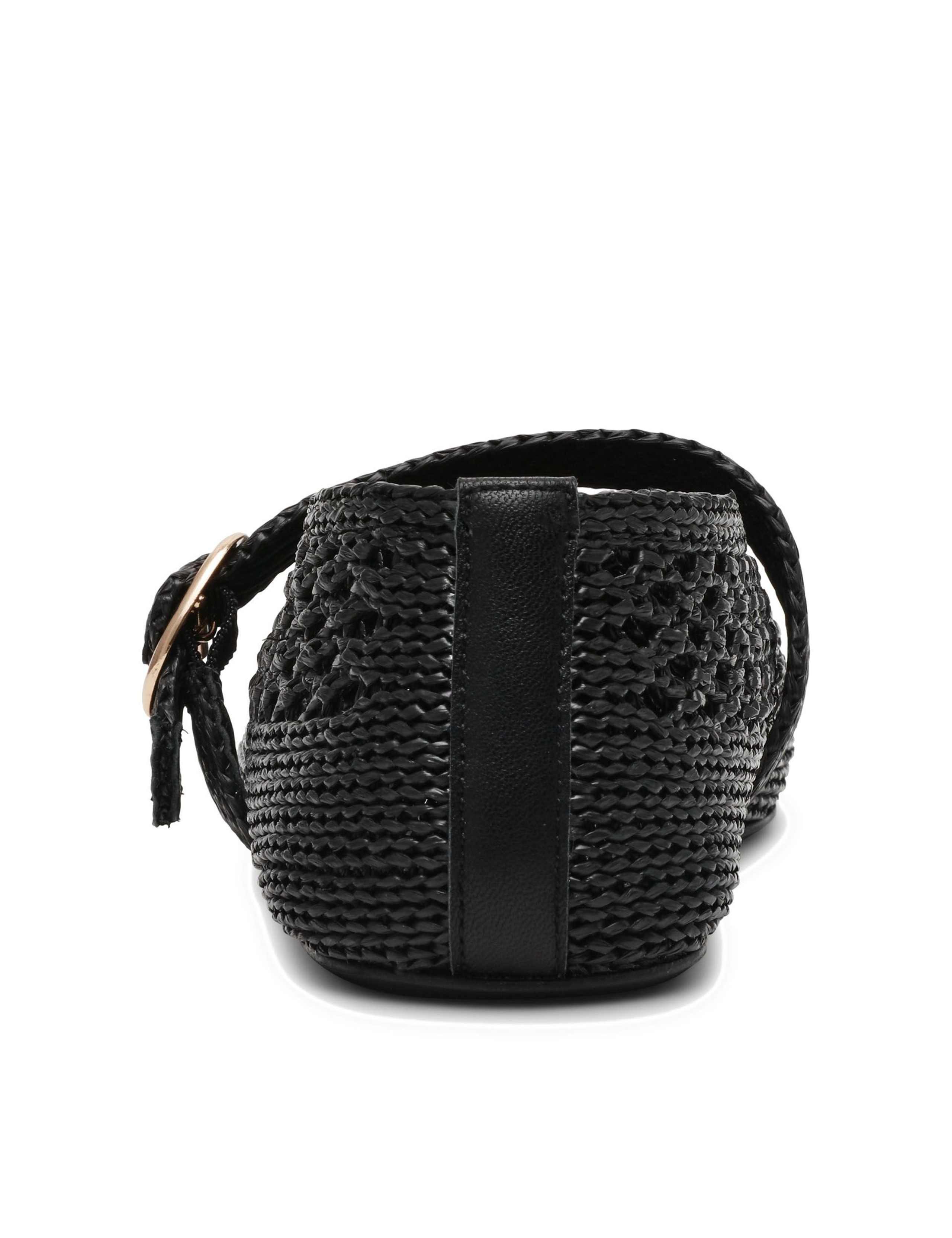 Alara 001 Woven Buckle Flat Pumps 4 of 5