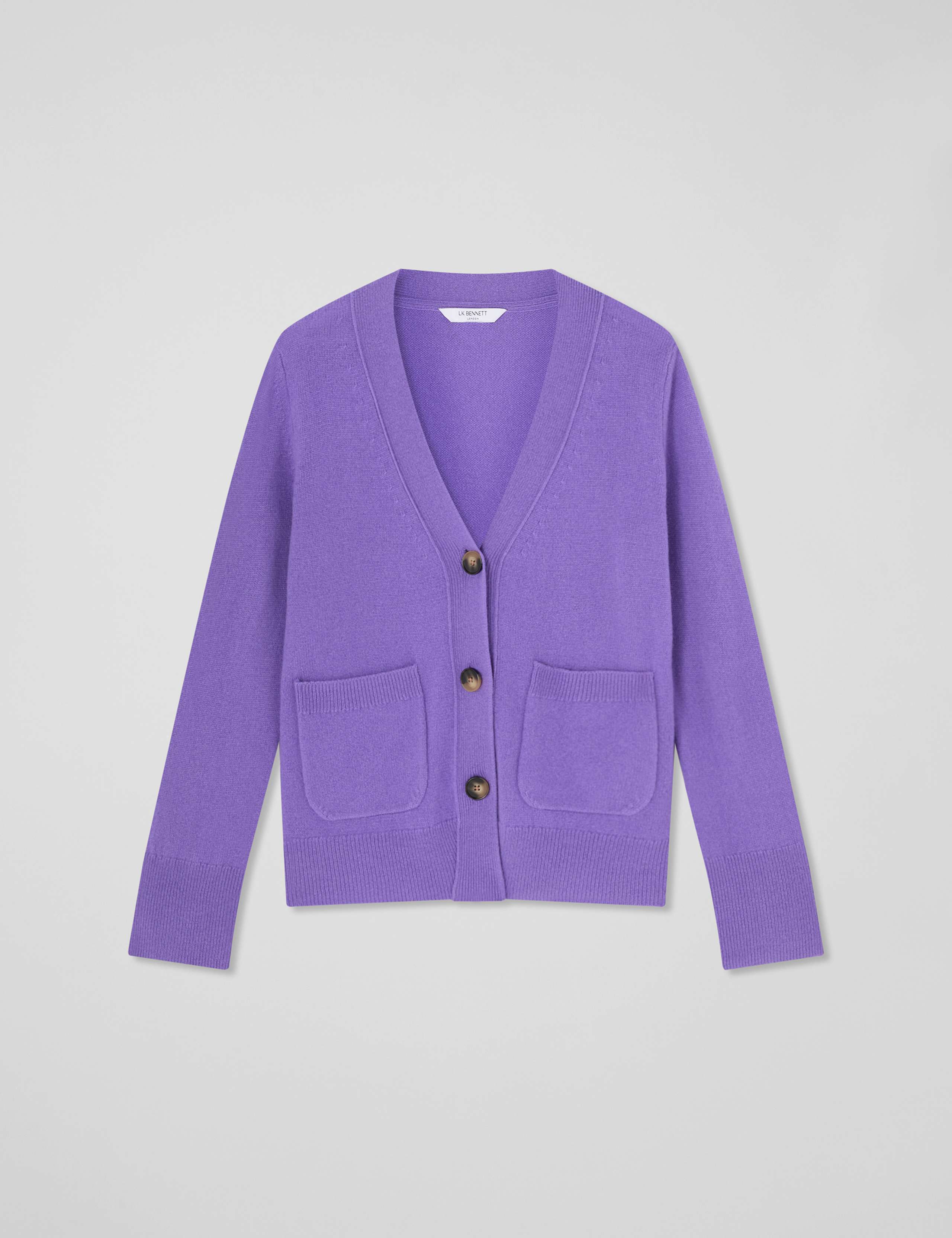 Pure Merino Wool V-Neck Cardigan 2 of 4