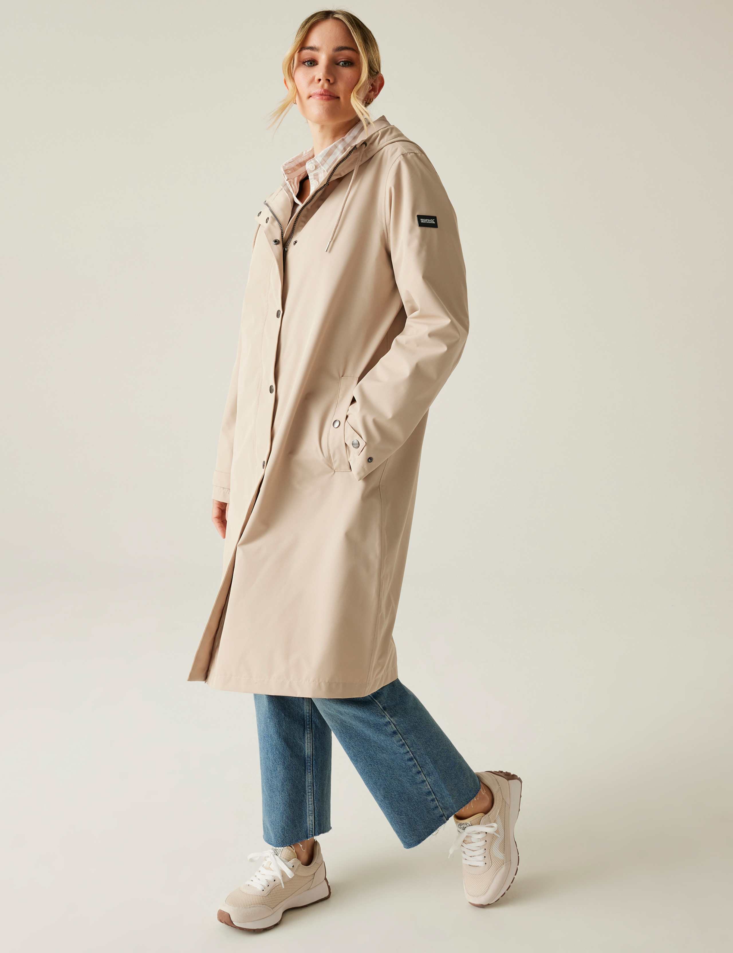 Reinna Waterproof Hooded Longline Raincoat 3 of 11