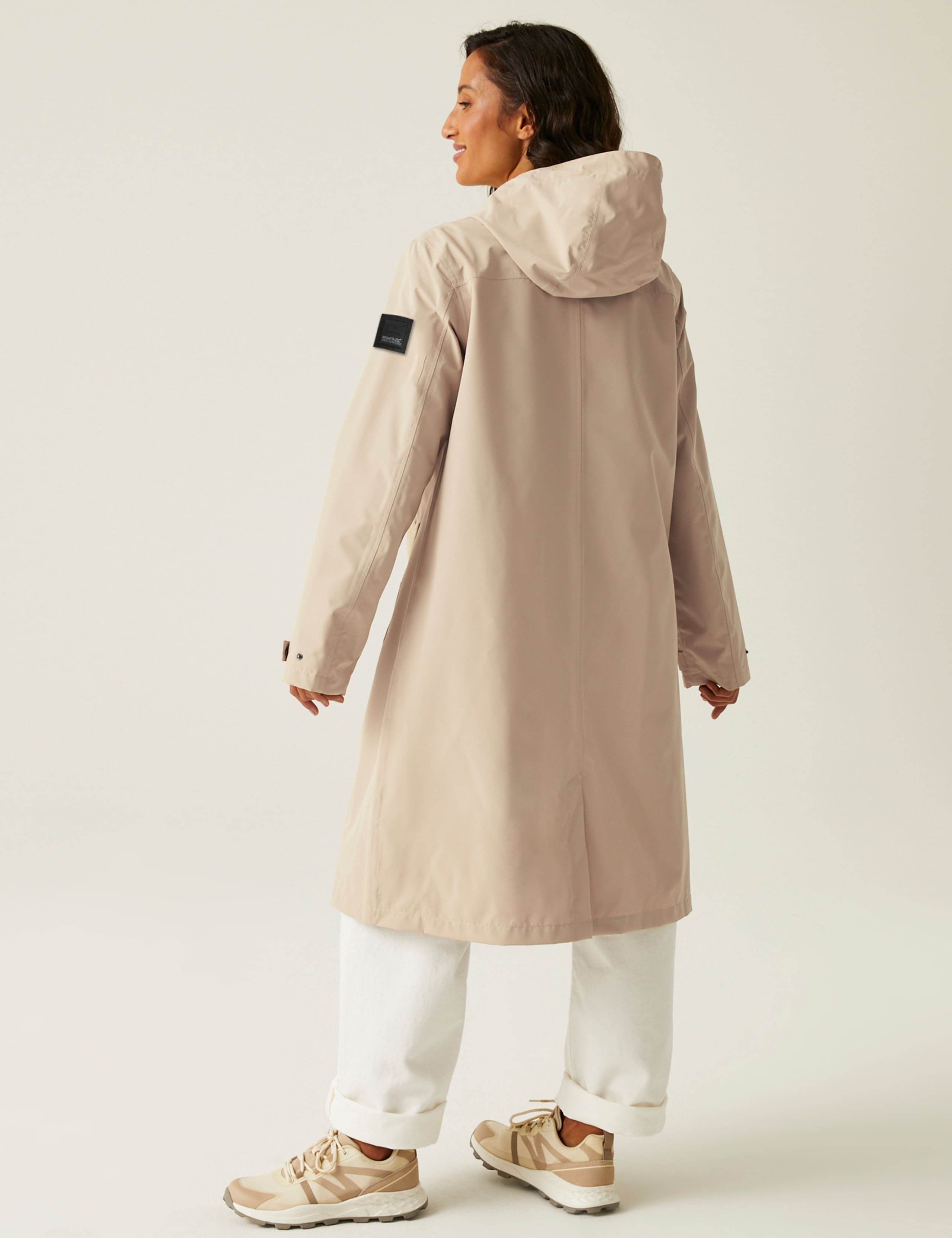 Reinna Waterproof Hooded Longline Raincoat 9 of 11
