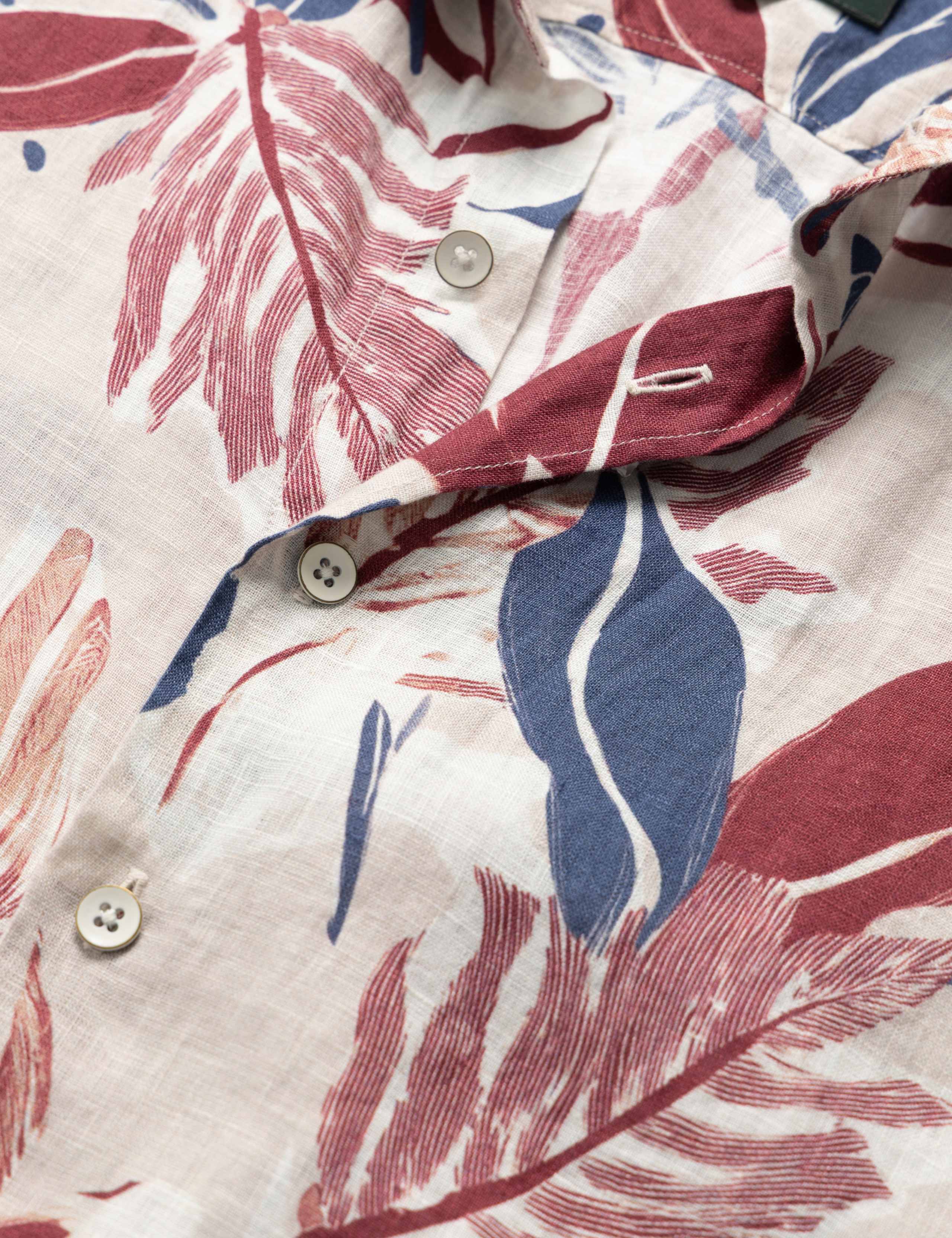 Saltwater Creek Slim Fit Pure Linen Shirt 6 of 6