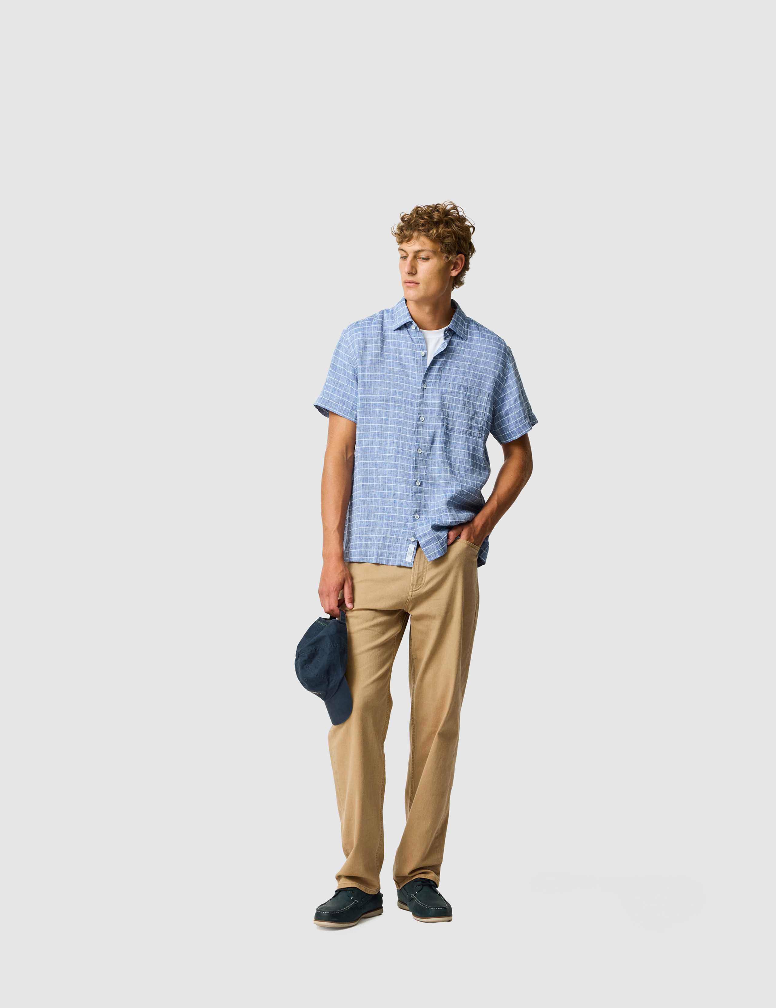 Croftview Linen Rich Checked Shirt 2 of 6