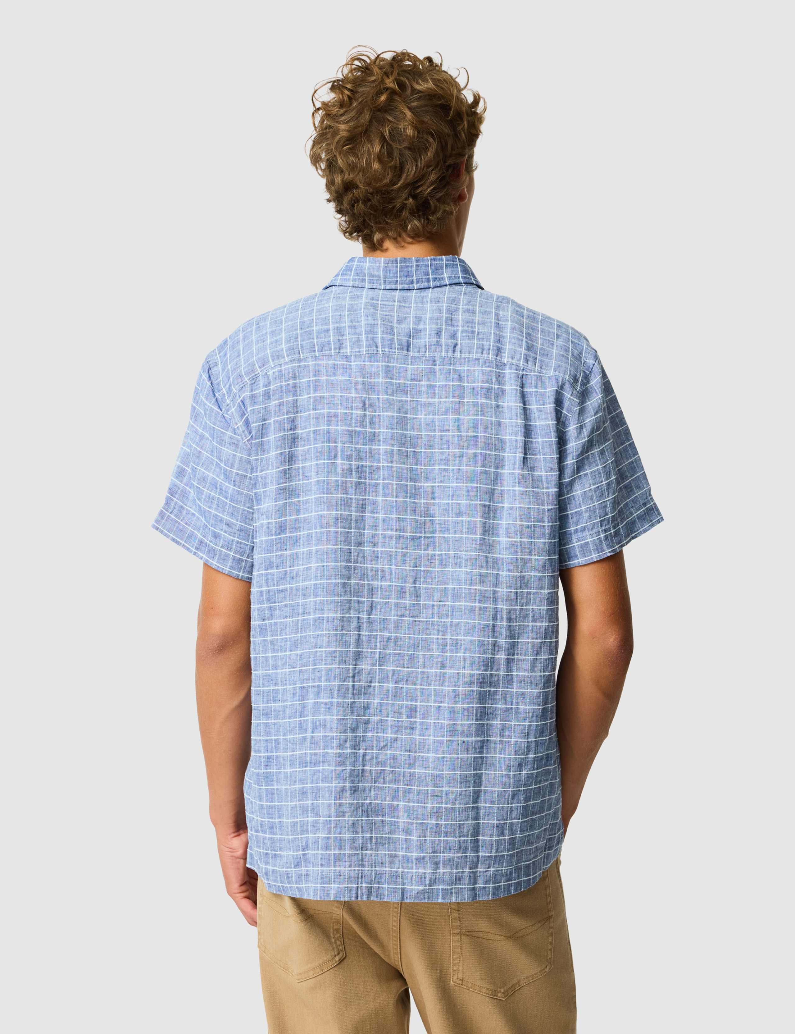 Croftview Linen Rich Checked Shirt 3 of 6