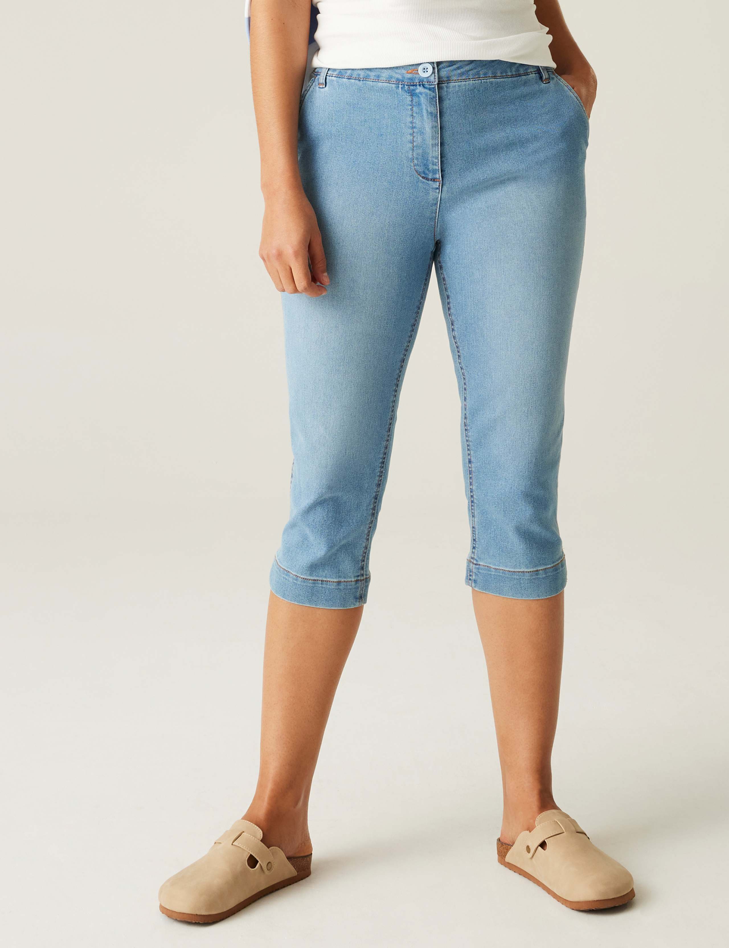 Bayletta Straight Leg Cropped Jeans 2 of 6